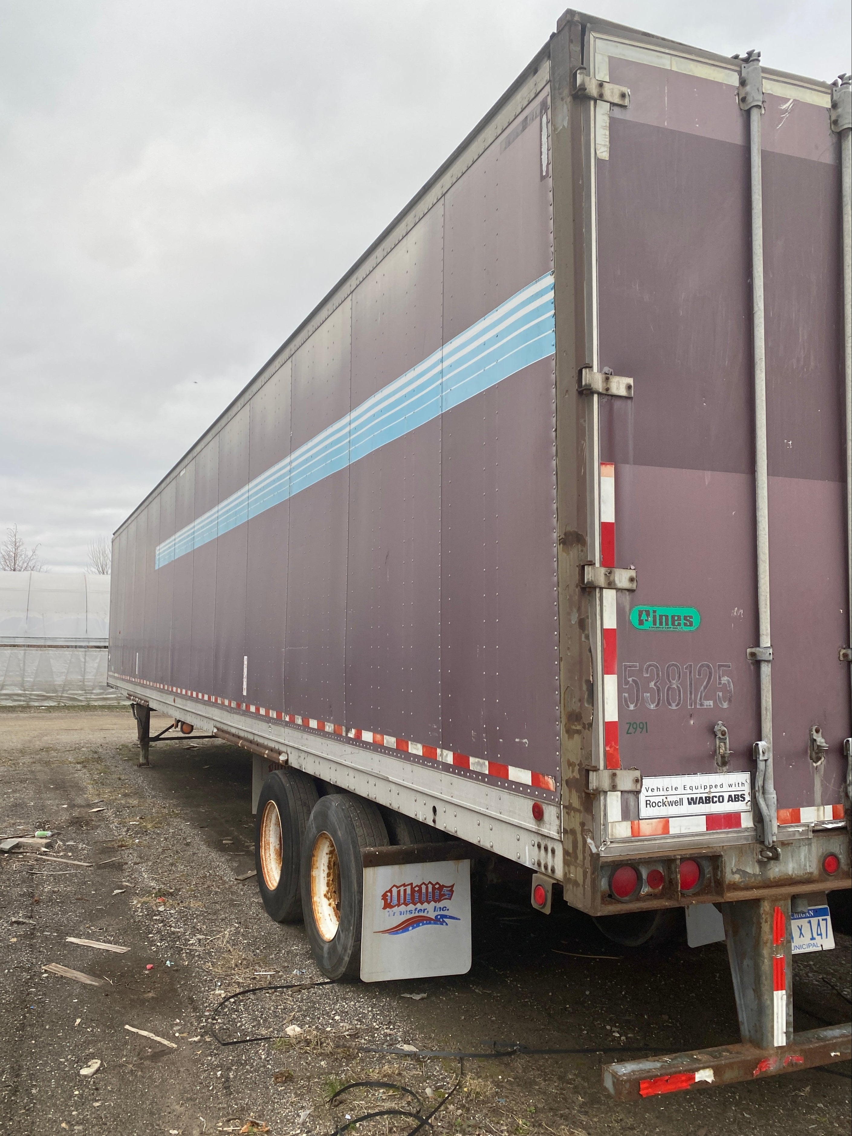 1998 Pines Utility Trailer #Z991