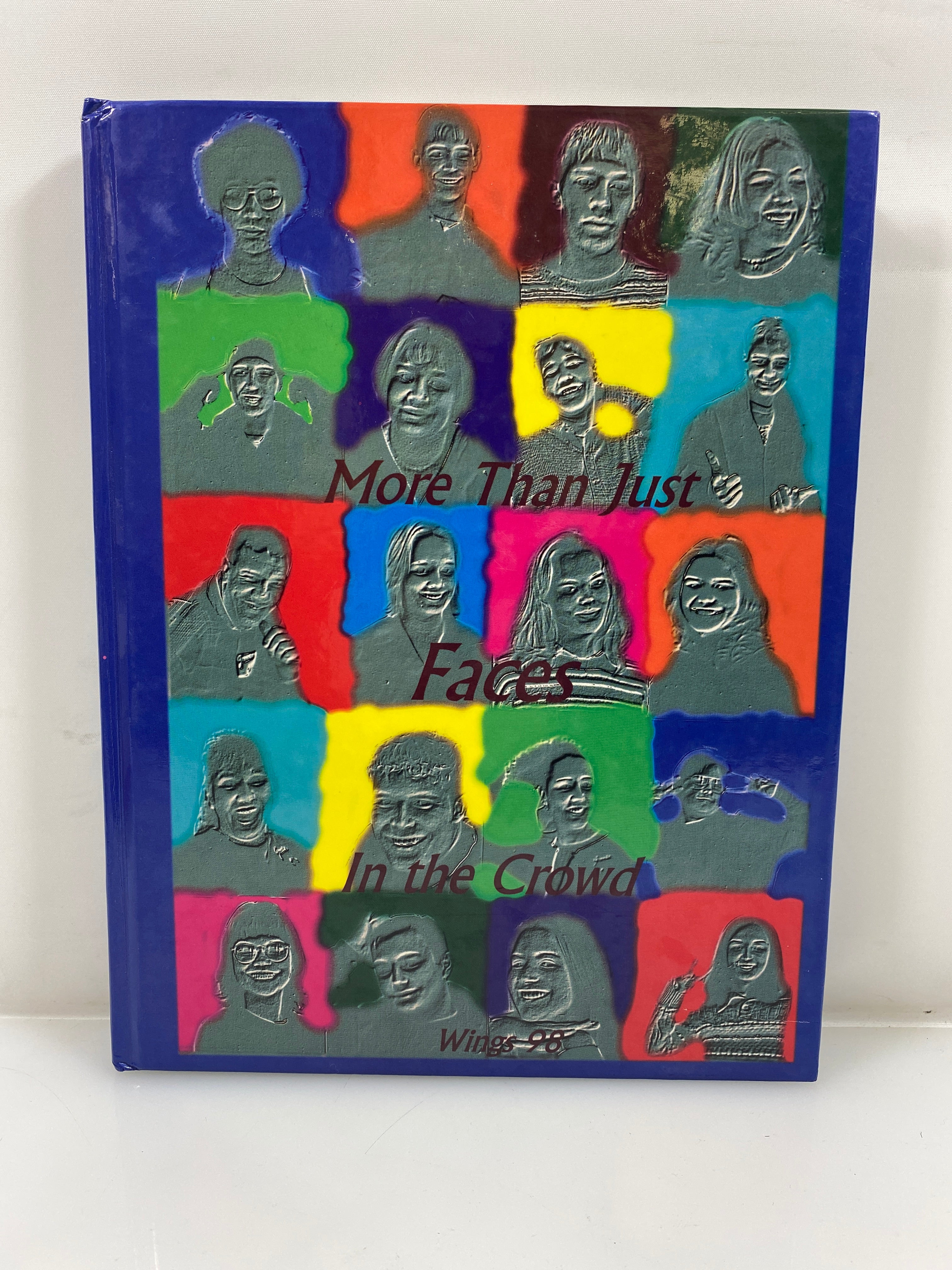 1998 "Wings" St. Johns High School Yearbook St. Johns Michigan HC