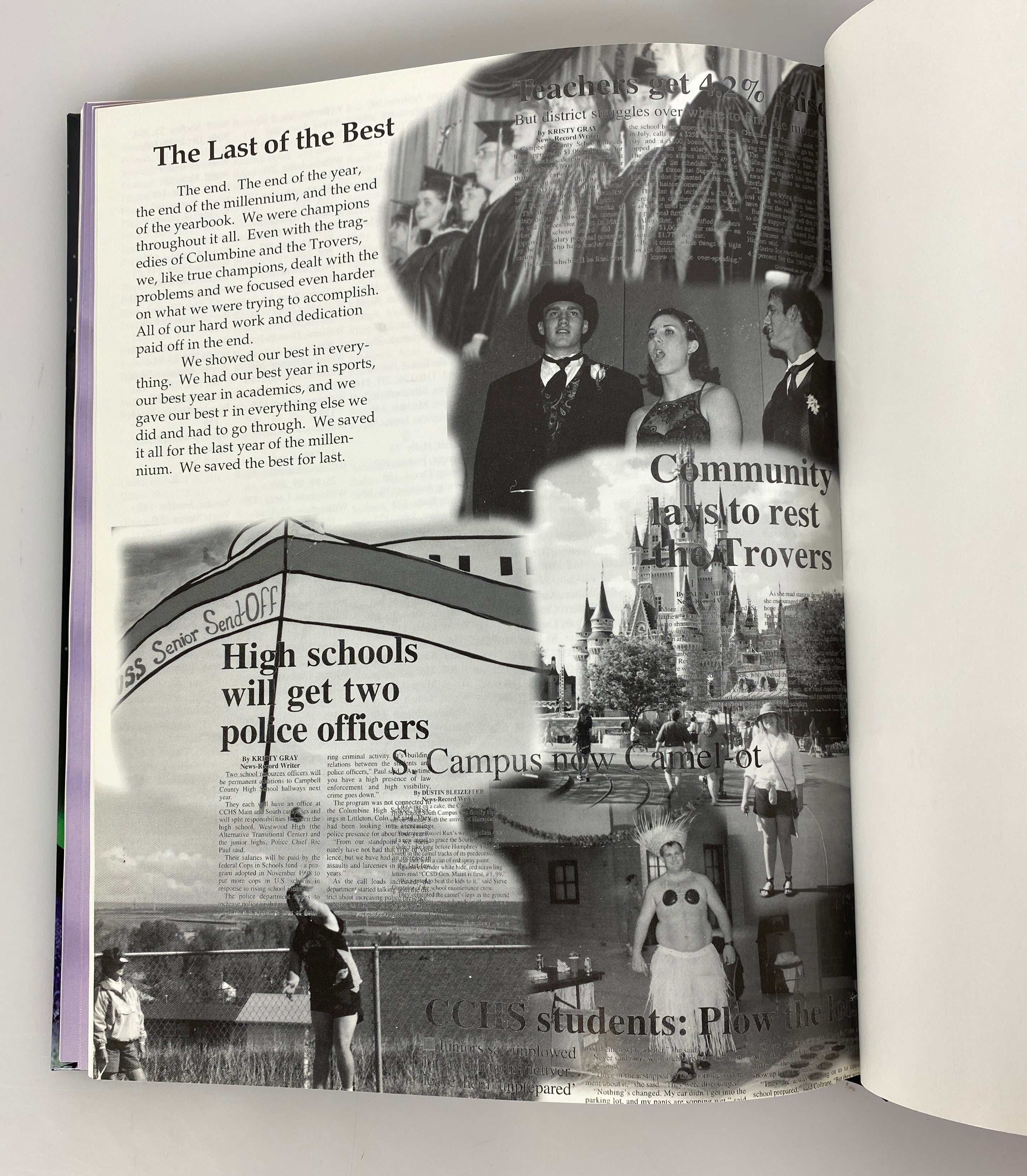 1999 Campbell County High School Yearbook Gillette Wyoming HC