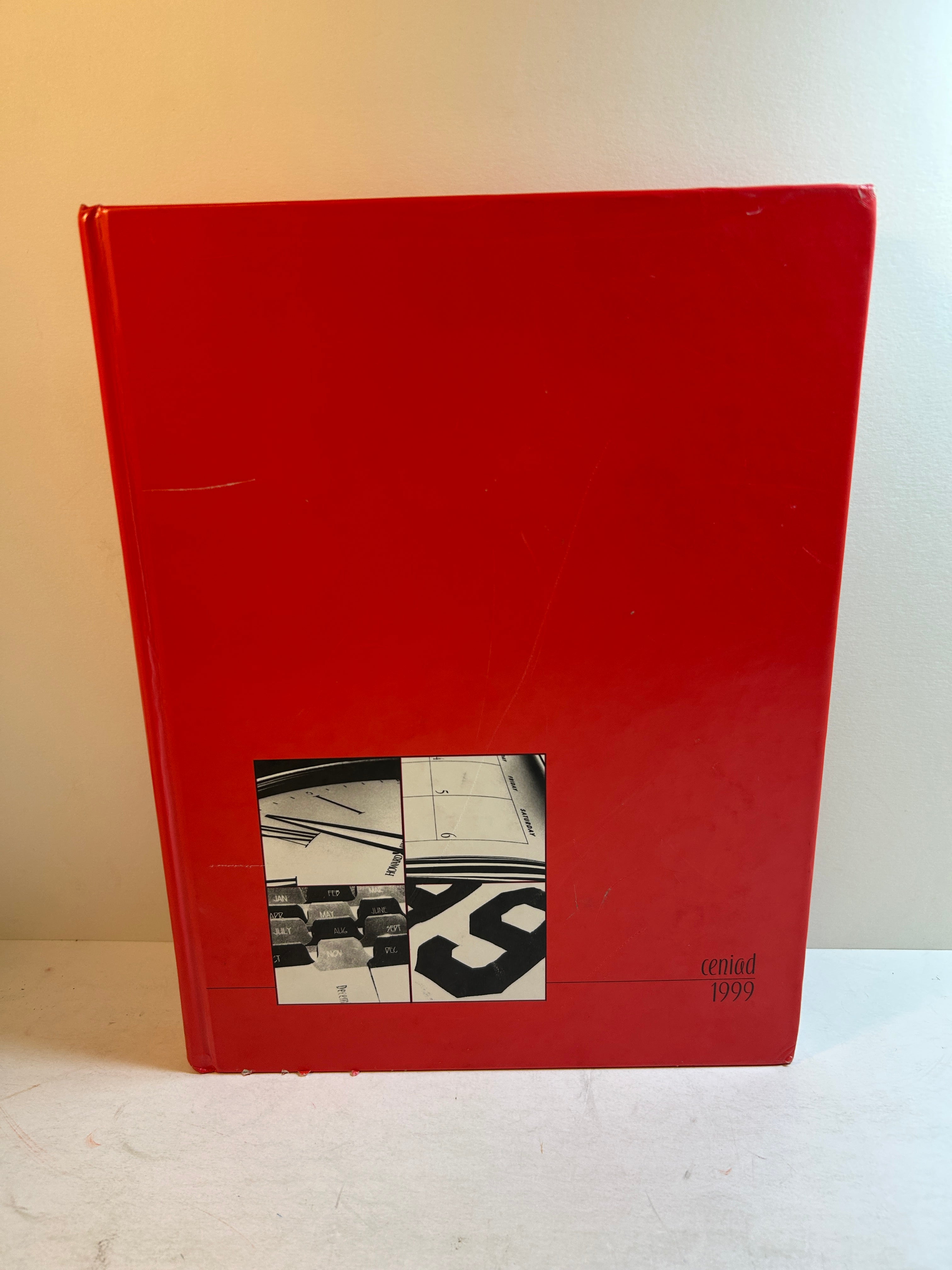 1999 "Ceniad" East Lansing High School Yearbook HC