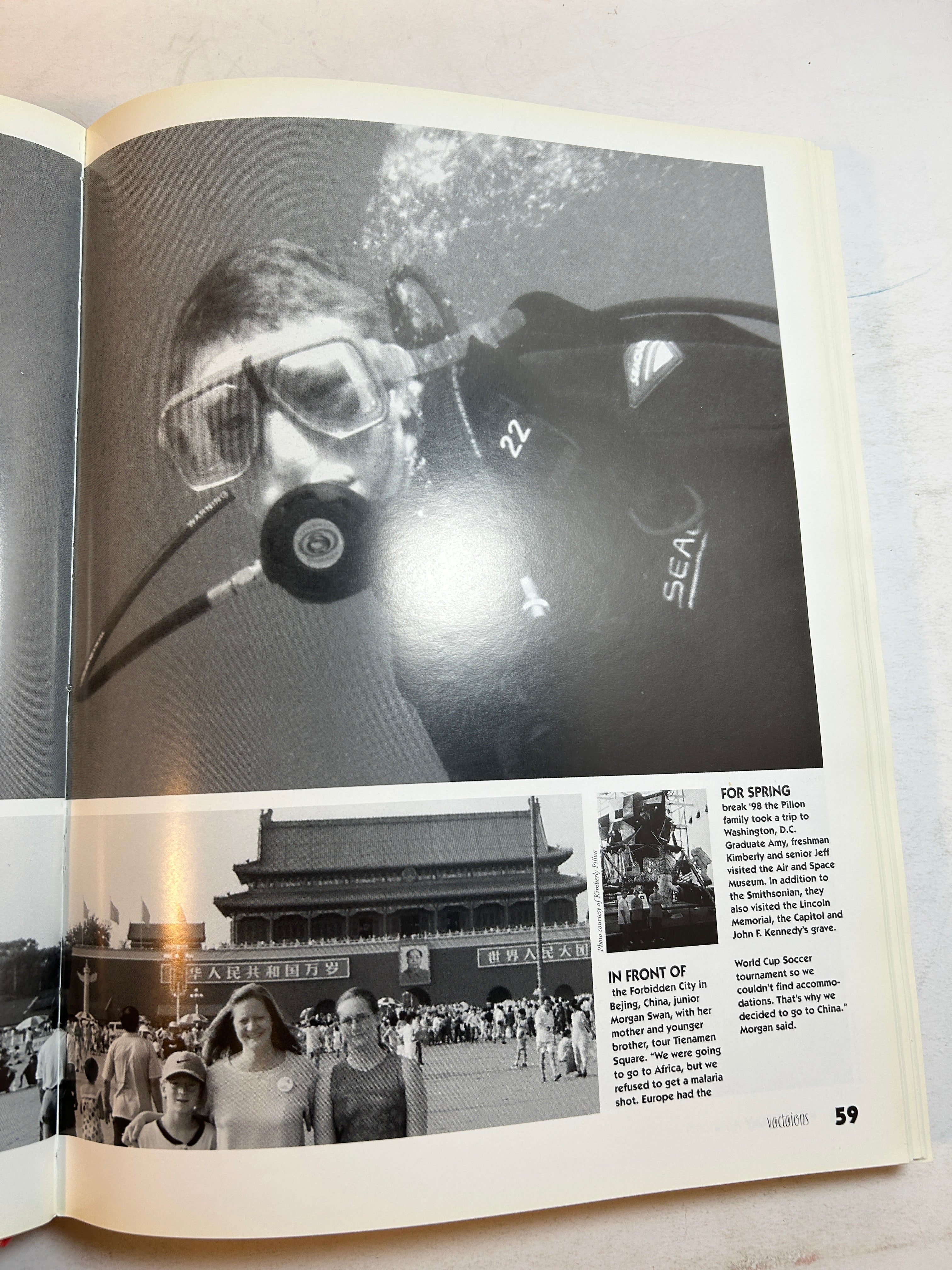 1999 "Ceniad" East Lansing High School Yearbook HC