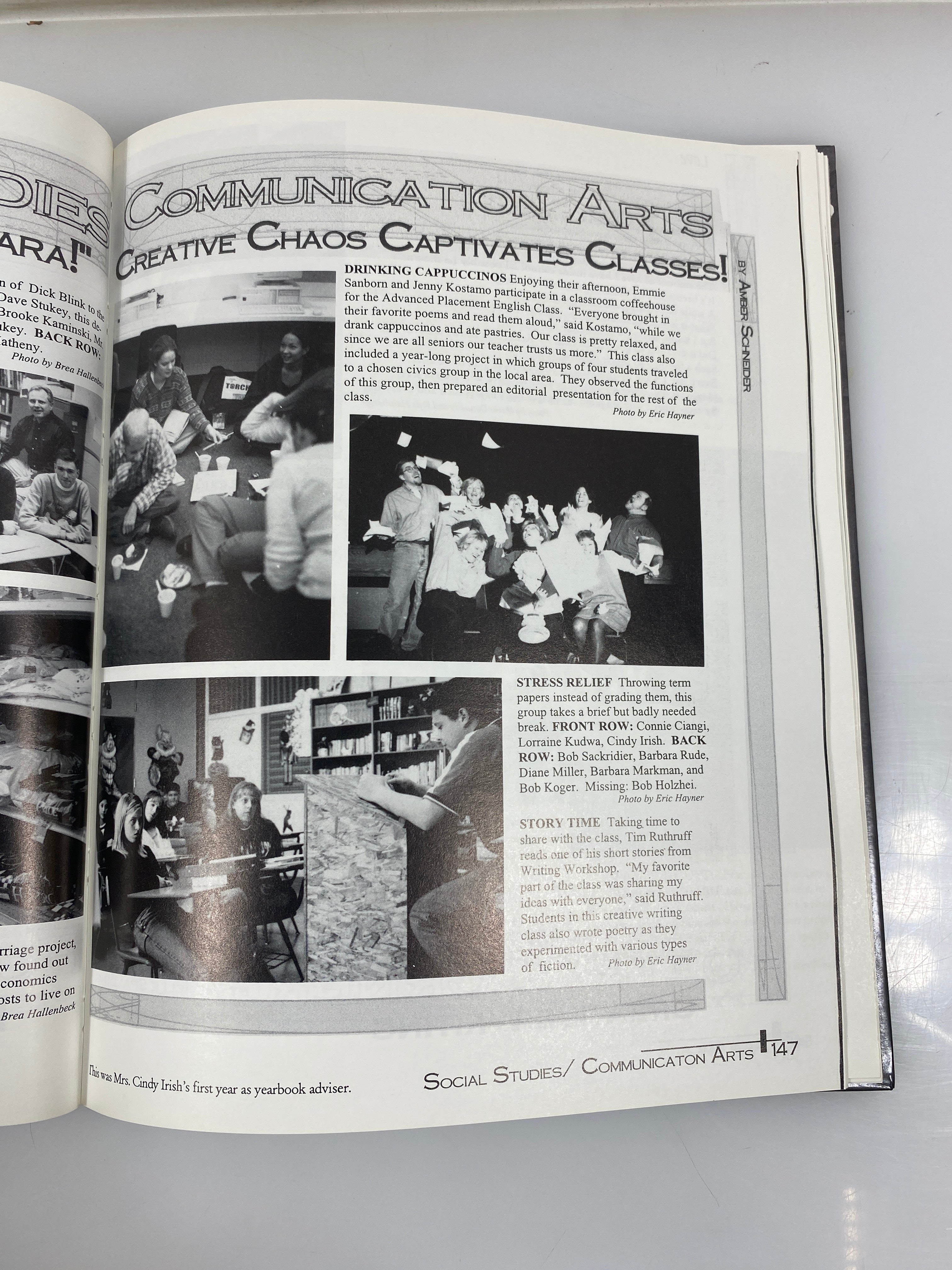 1999 St. Johns High School Yearbook "Wings" St. Johns Michigan HC