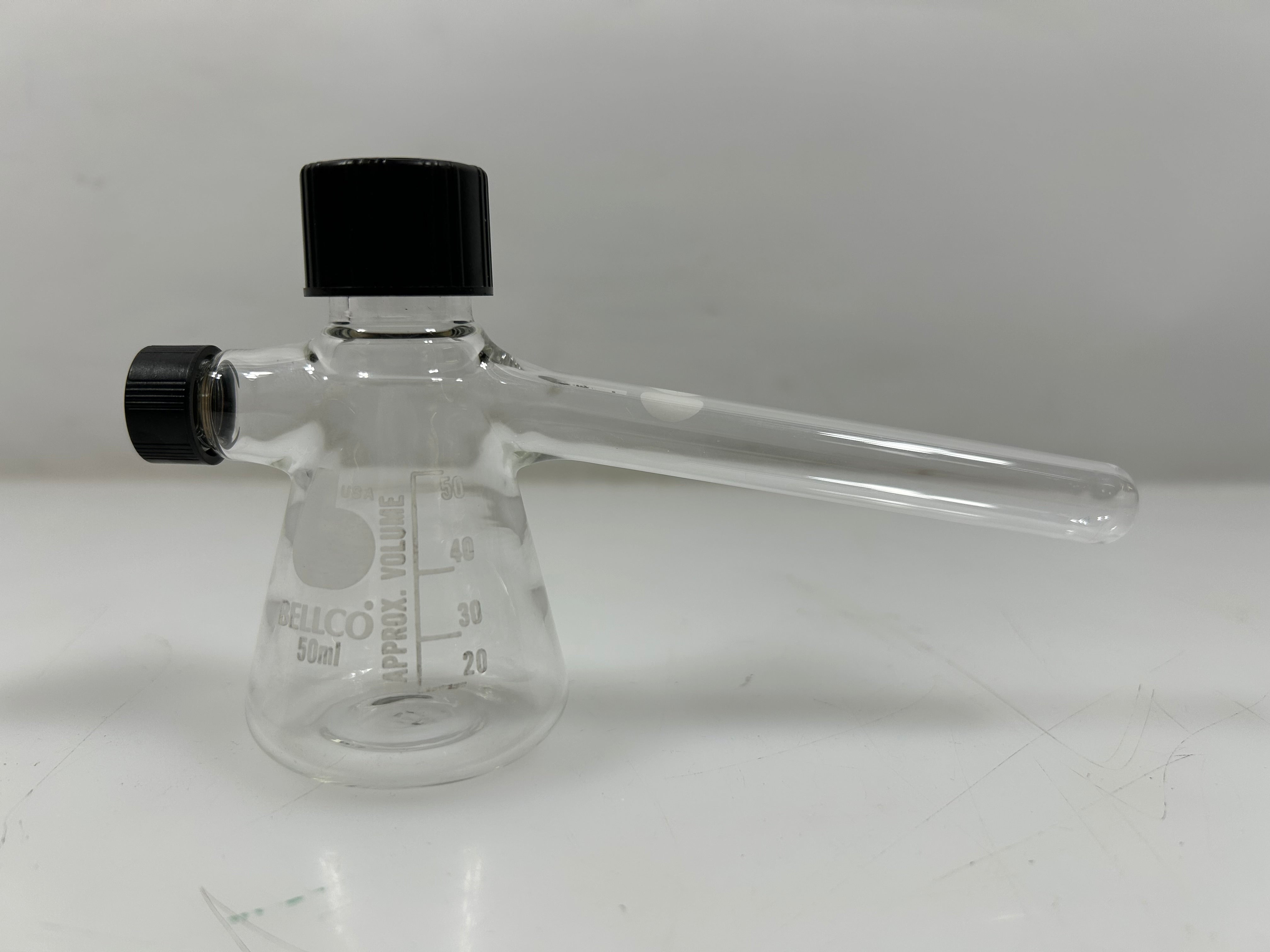50 ml Bellco Culture Flasks w/Decanter Side Arm