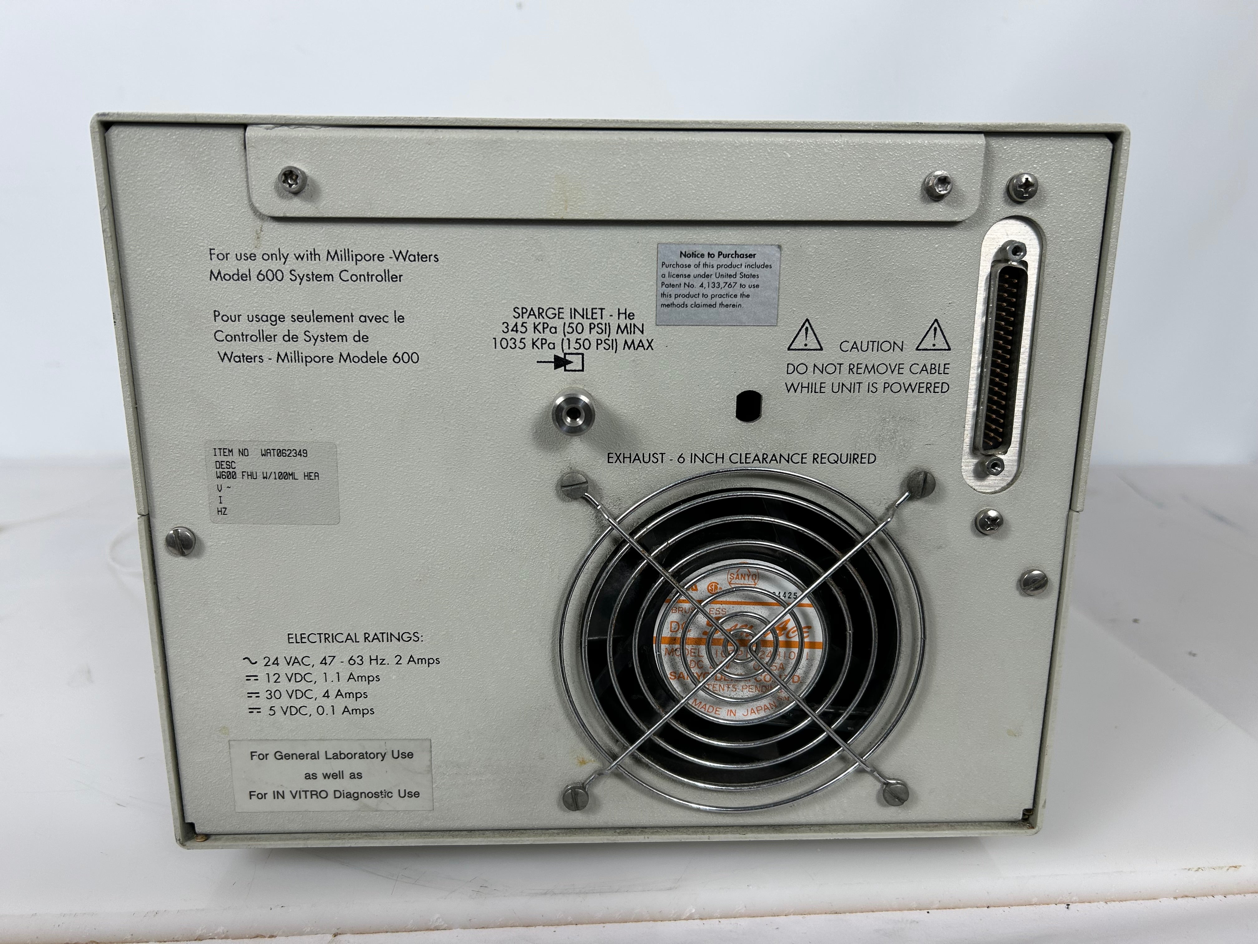 Waters 600 Multi-Solvent Delivery System