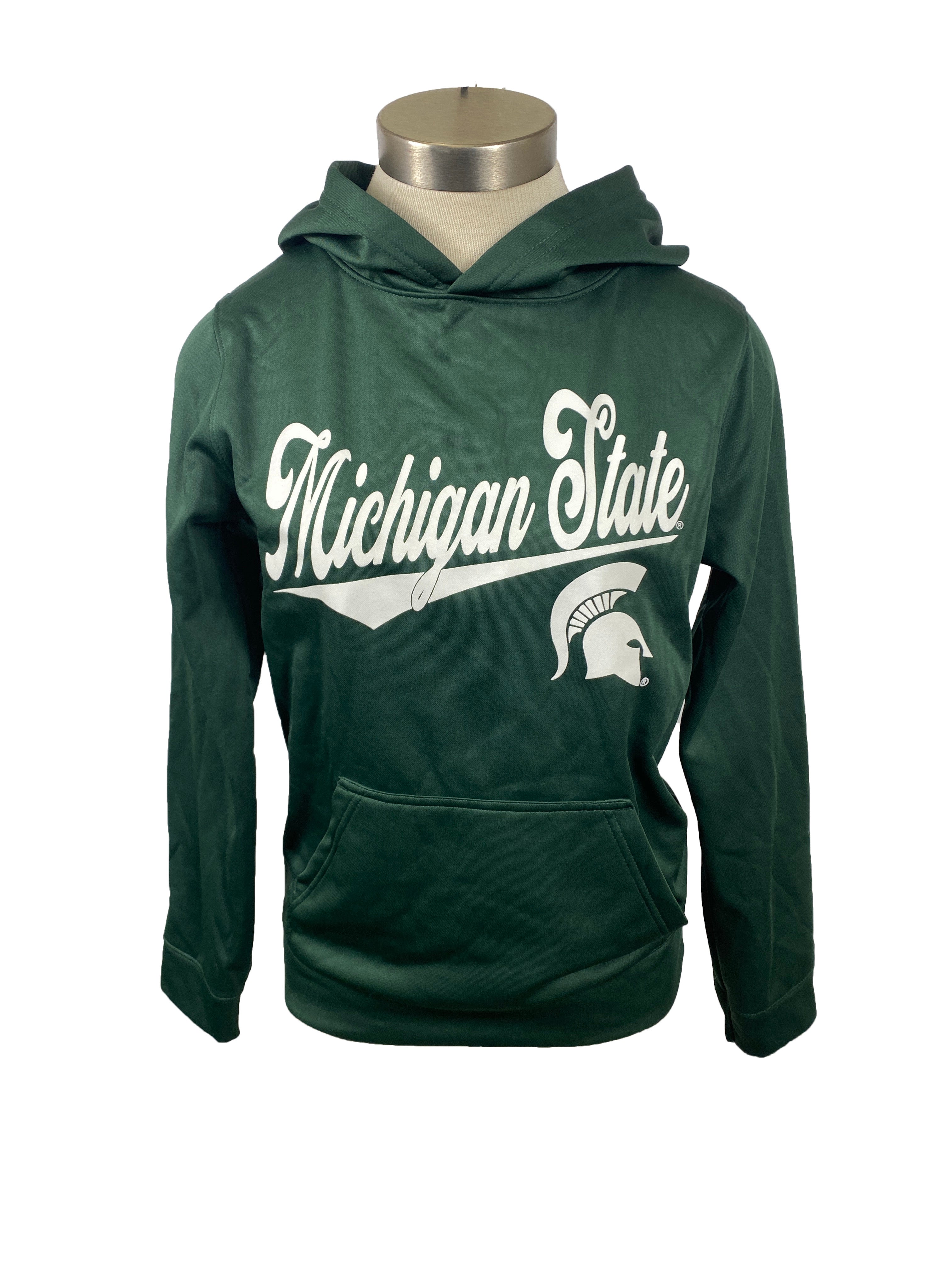 MSU Green Hoodie Children's Size L