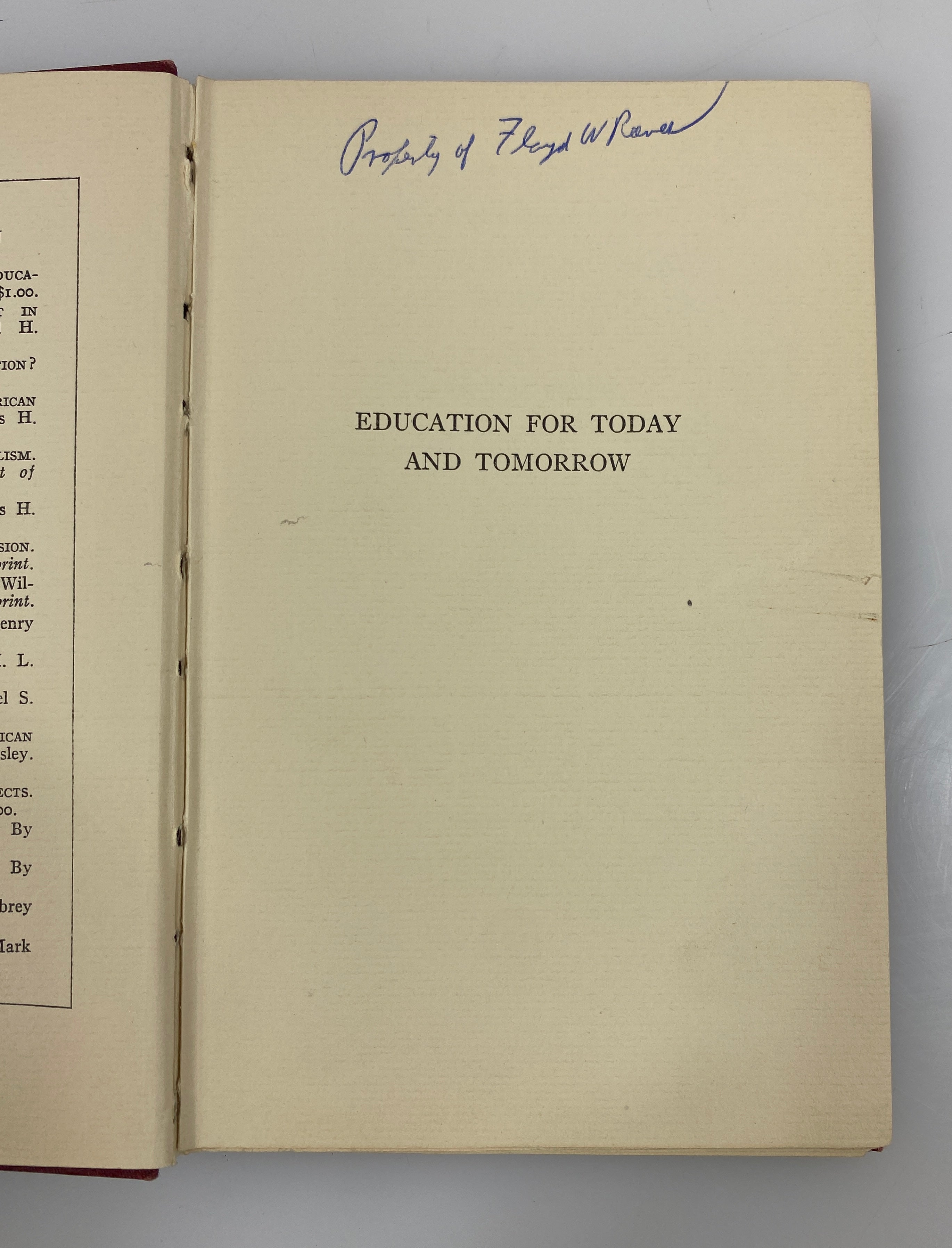 2 Alexander Inglis w The Inglis Lecture (Reeves) Signed Author's Copy 1925-42 HC