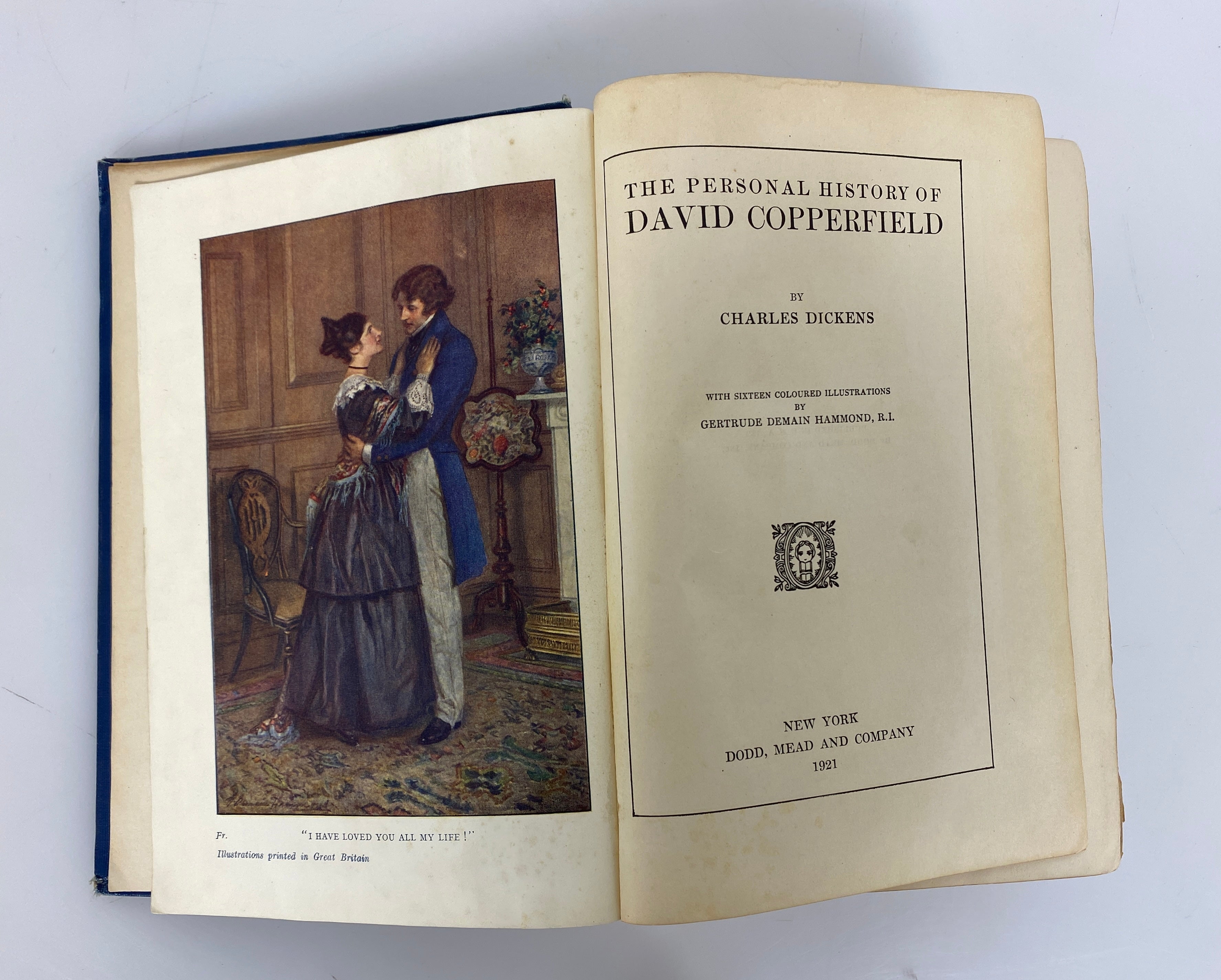 2 Antique Classics: Adventures of Tom Sawyer/David Copperfield HC
