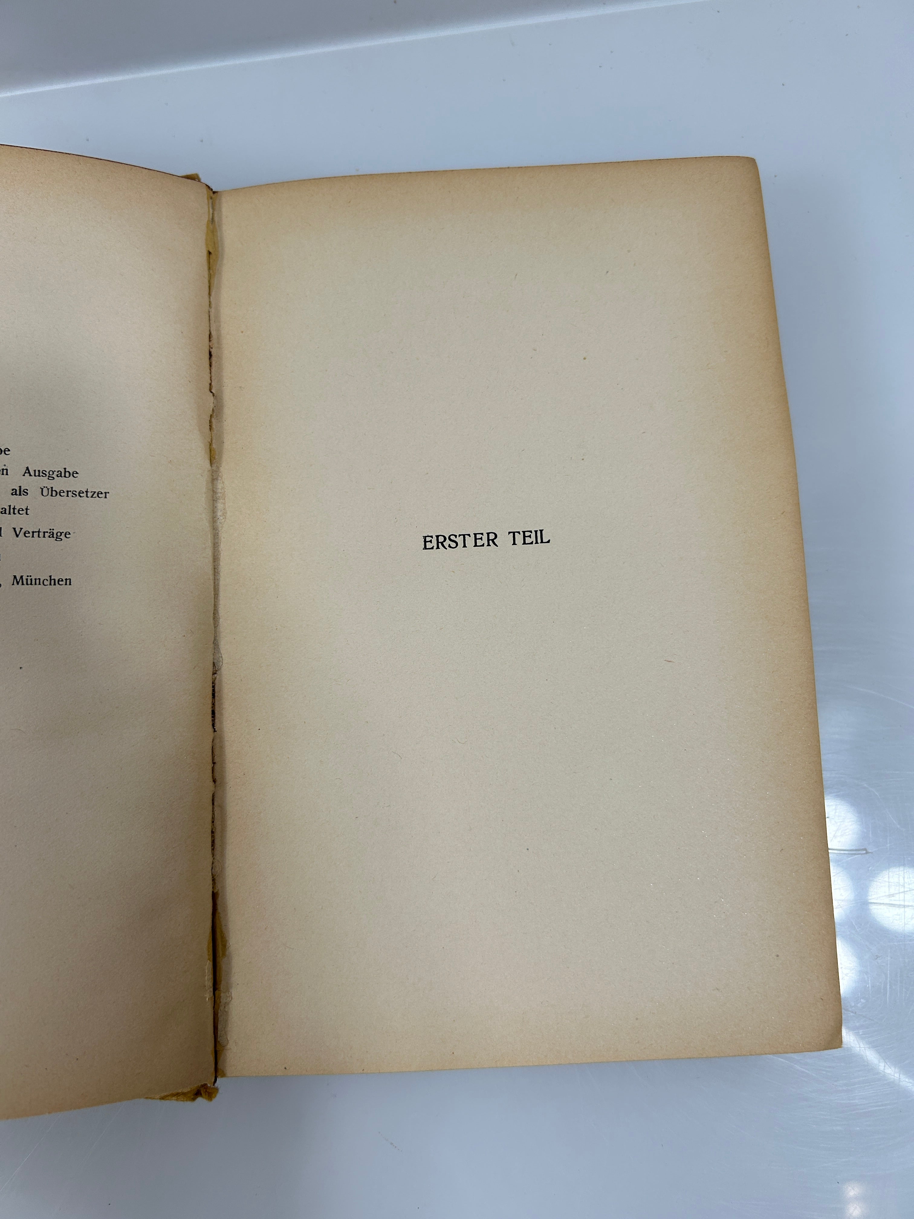 2 August Strindberg German Language Volumes 1914-1918 Antique HC