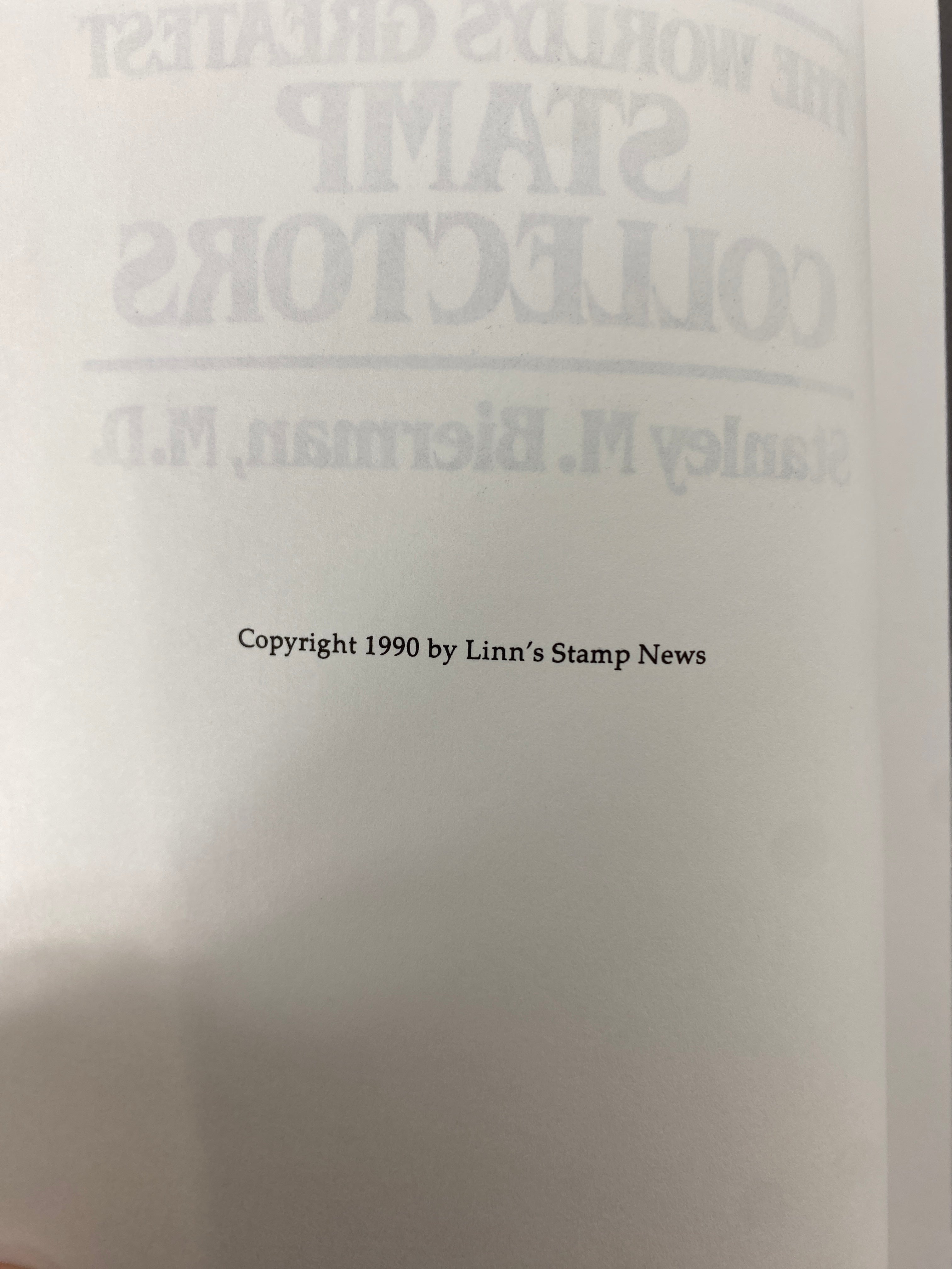 2 Book Set: Linn's World's Greatest Stamp Collectors by Bierman SC in Slipcase