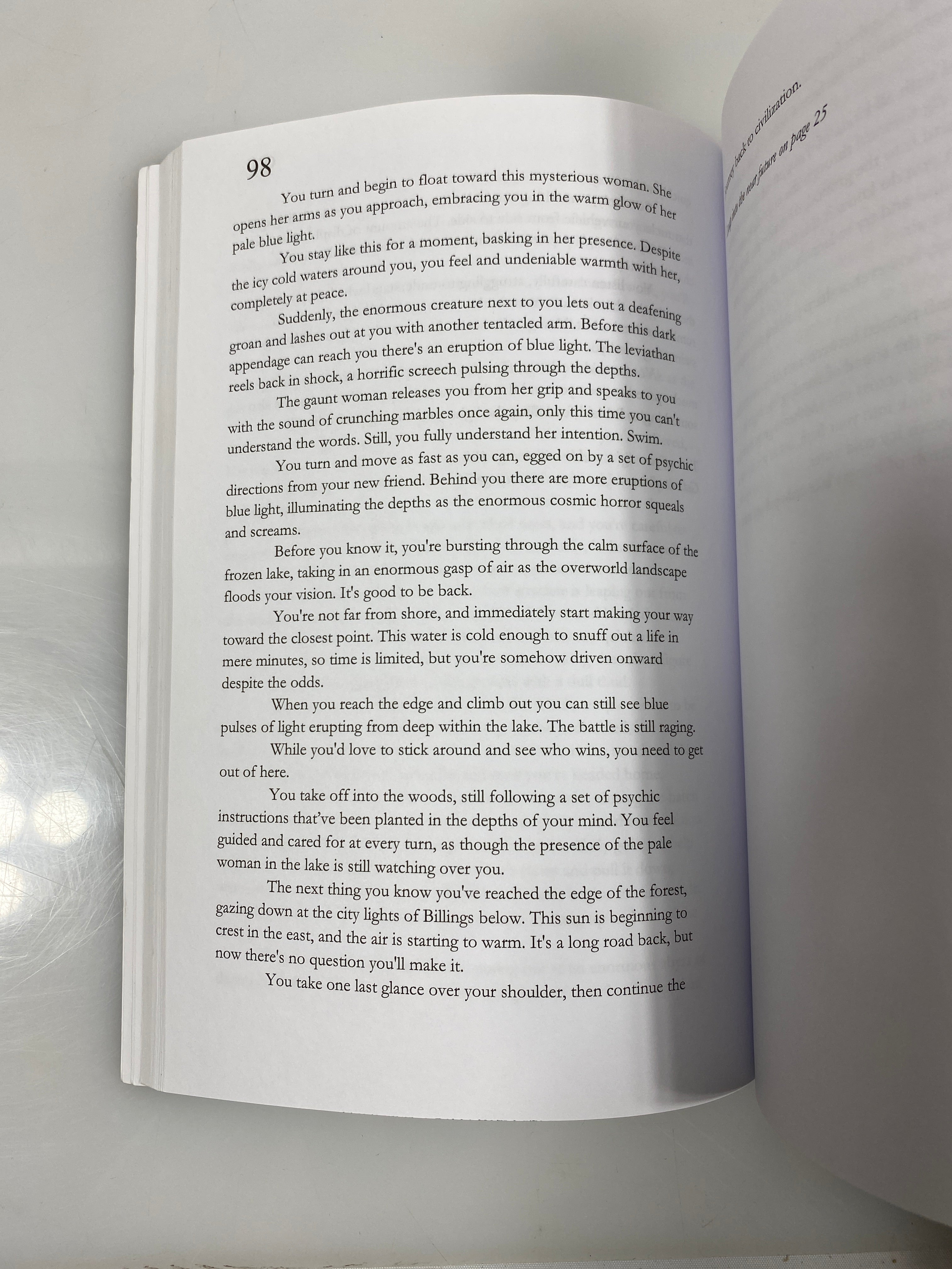 2 Chuck Tingle Select Your Own Adventure Tinglewood & Frozen Lake Ex-Library SC