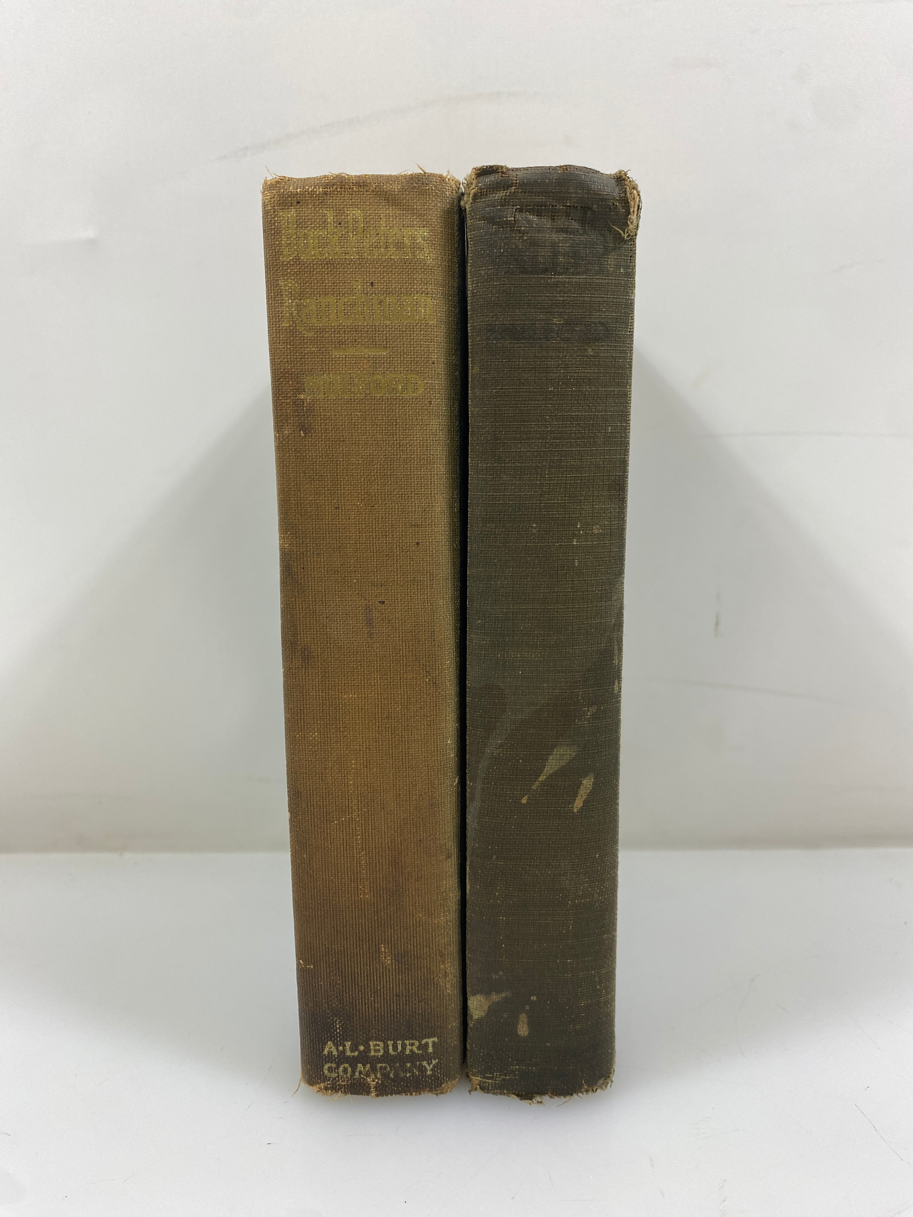 2 Clarence Mulford Hopalong Cassidy: Buck Peters/Rustlers Valley Antique HC