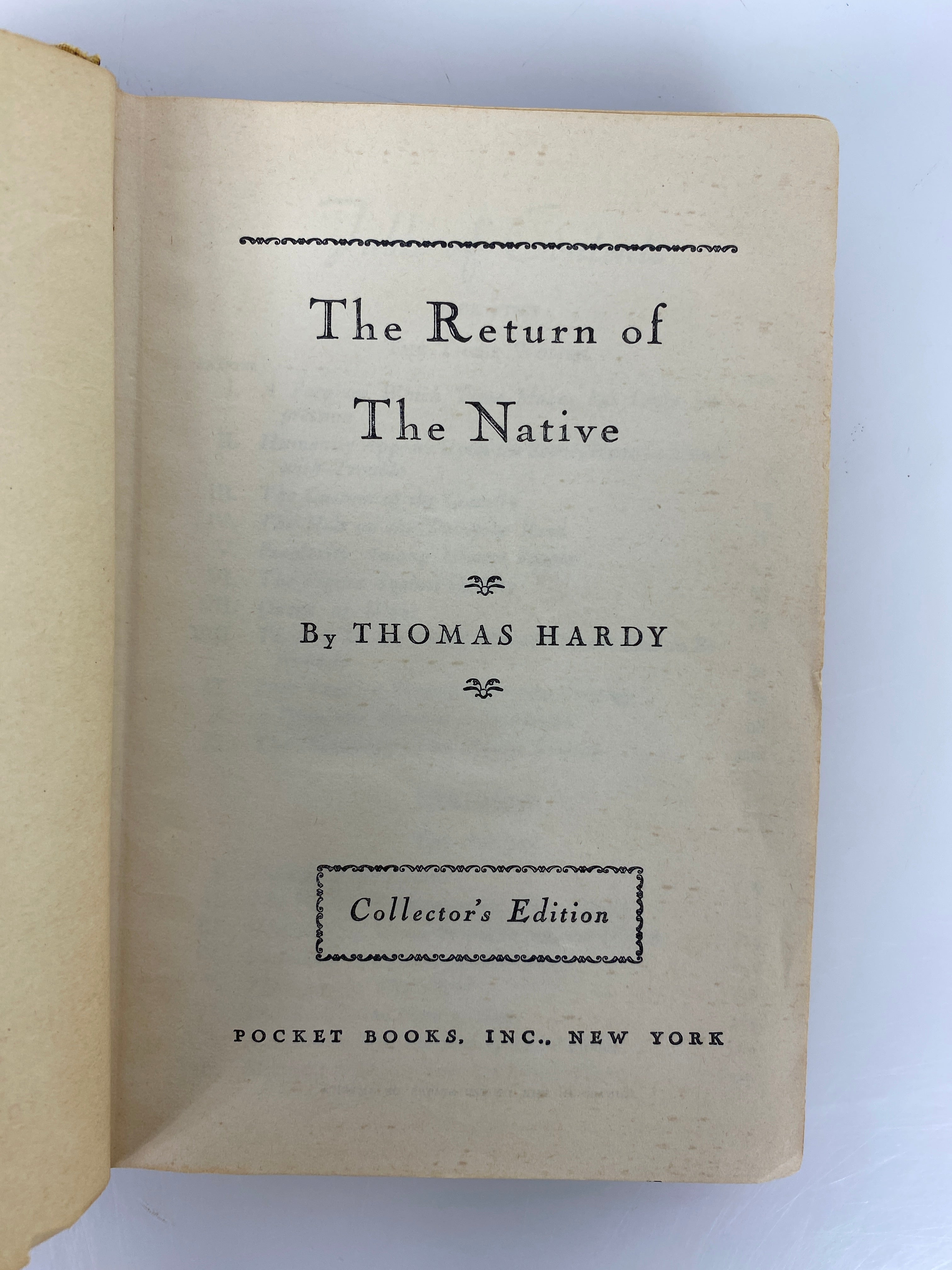 2 Collector's Ed Classics: The House of Seven Gables/The Return of the Native HC