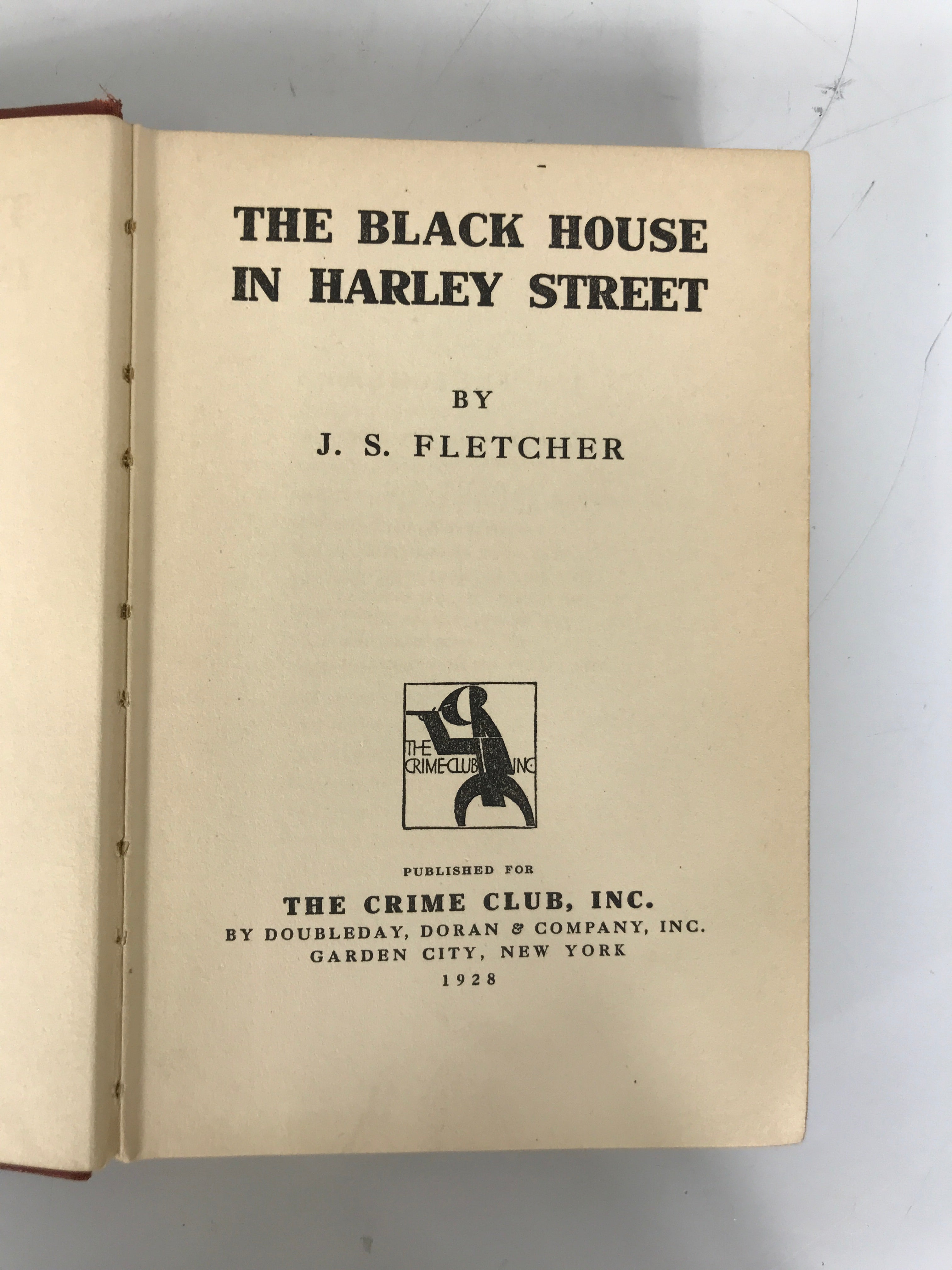 2 Crime Club 1st: Man Who Killed Fortescue/ Black House in Harley St 1928