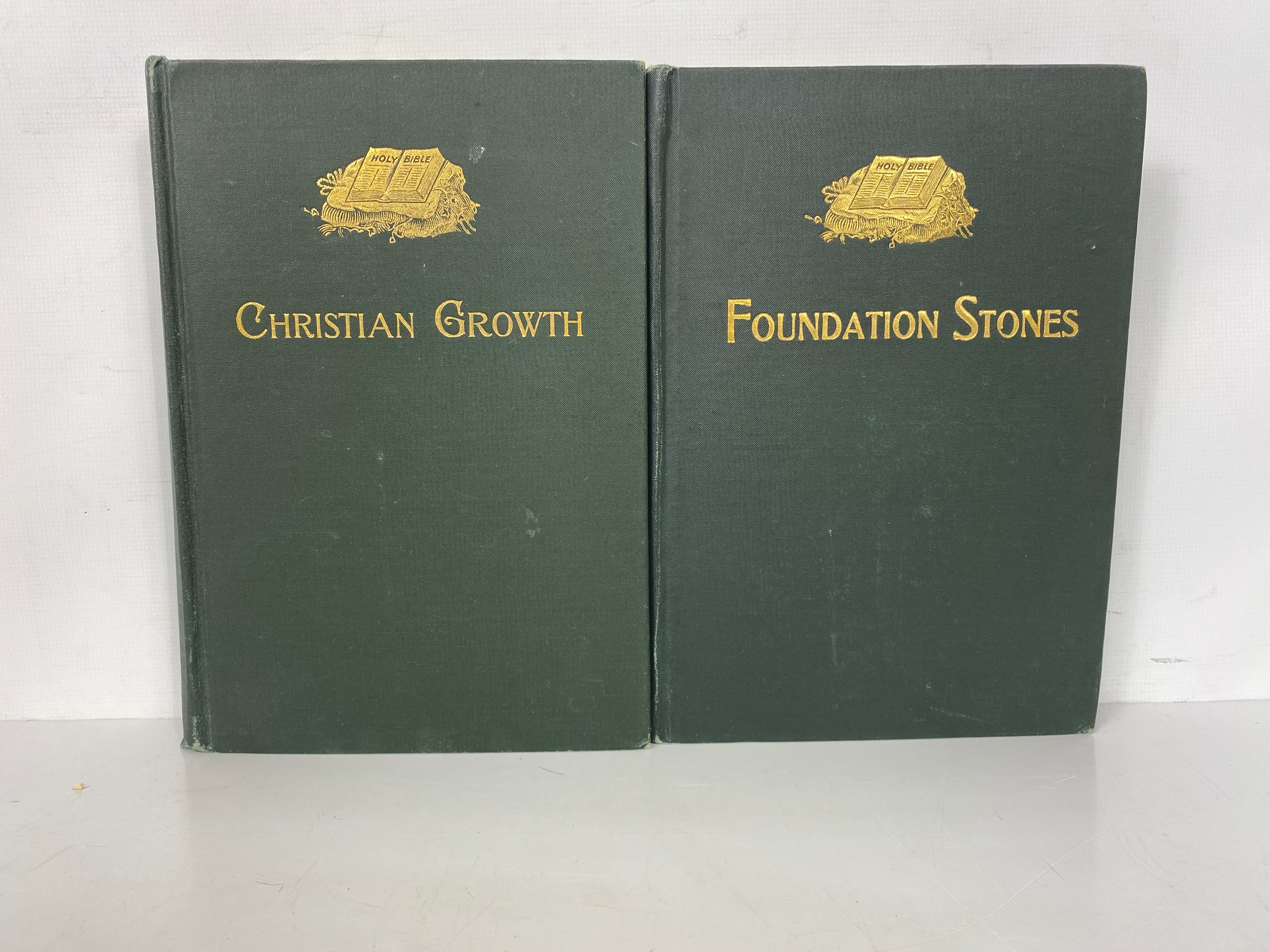 2 Edwin Faxon Osborn Volumes: Christian Growth/Foundation Stones 1896-1906 HC