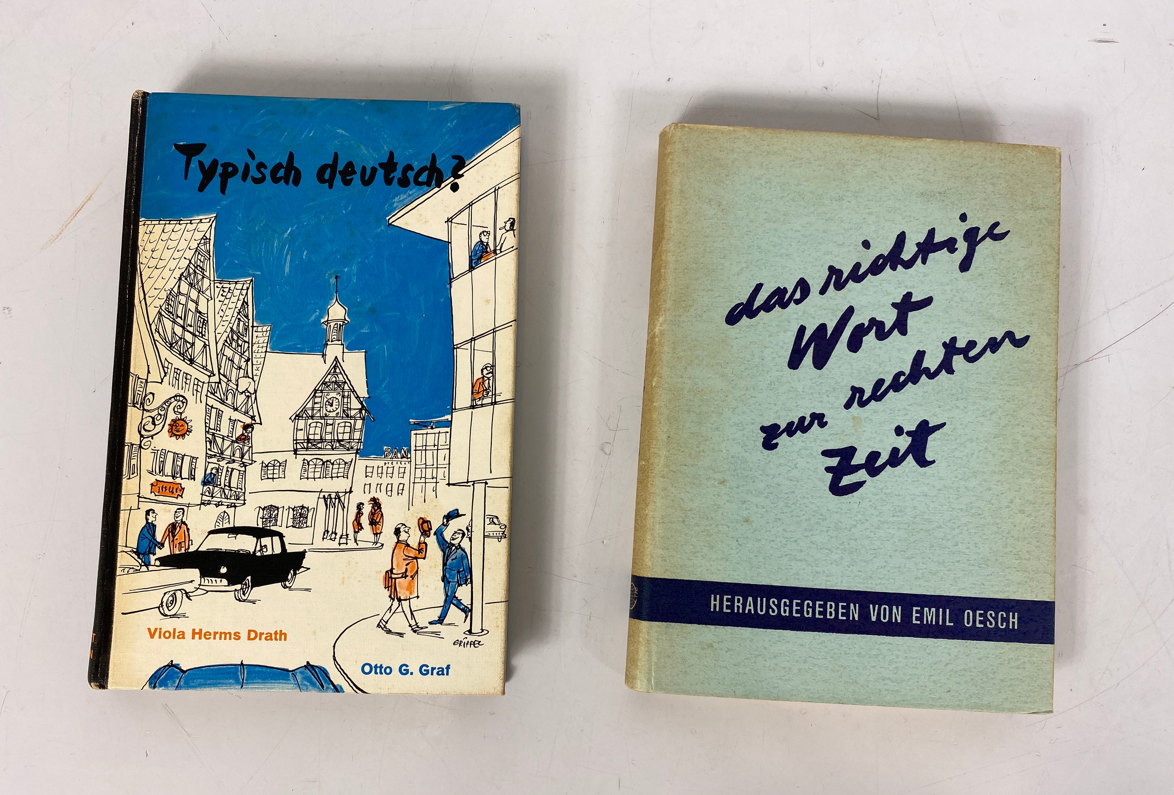 2 German Language Vols: Typisch Deutsch?/Das Richtige Wort zur Rechten Zeit HC