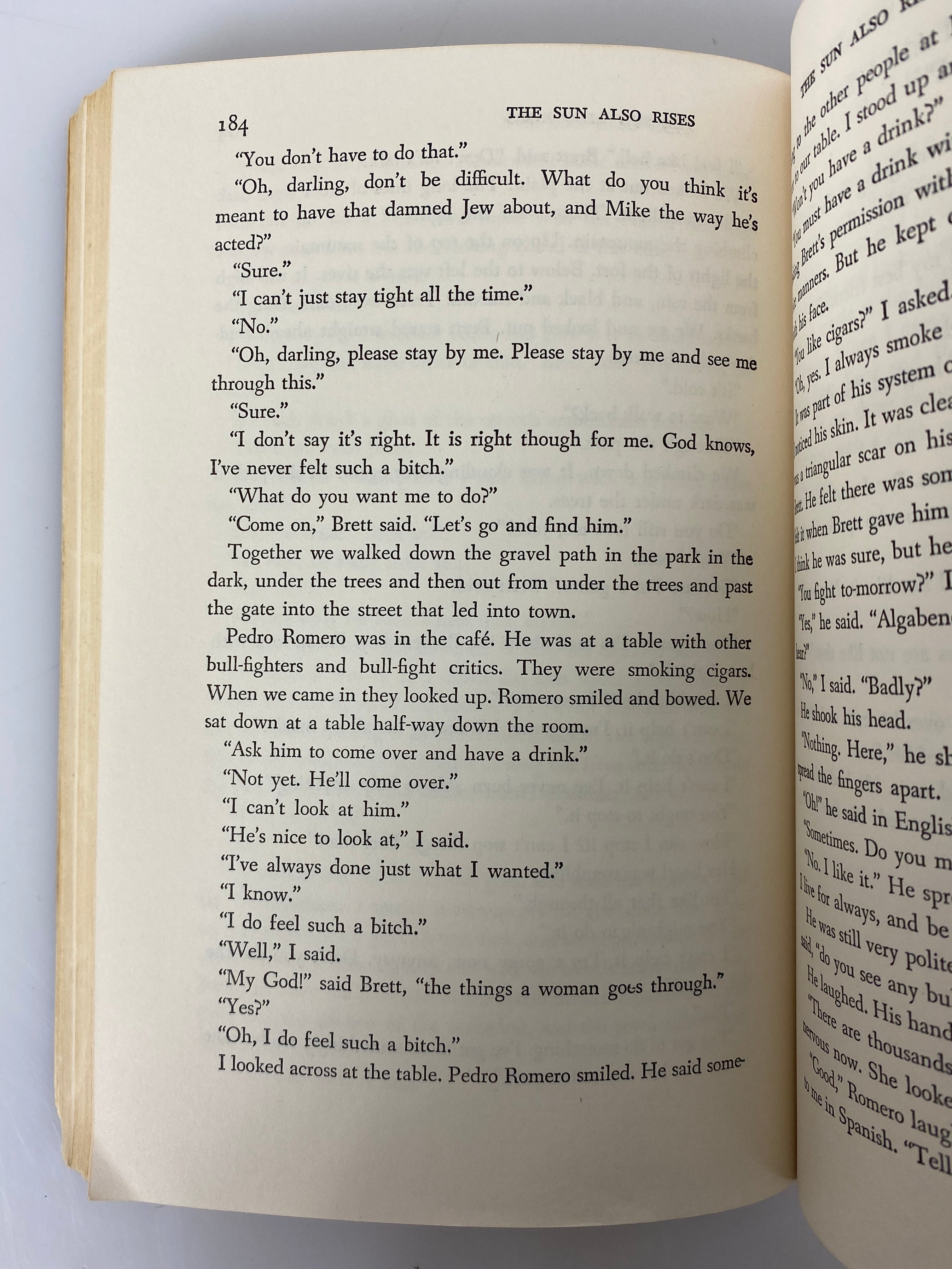 2 Hemingway The Old Man & the Sea/The Sun Also Rises Scribner Library 1952-54 SC