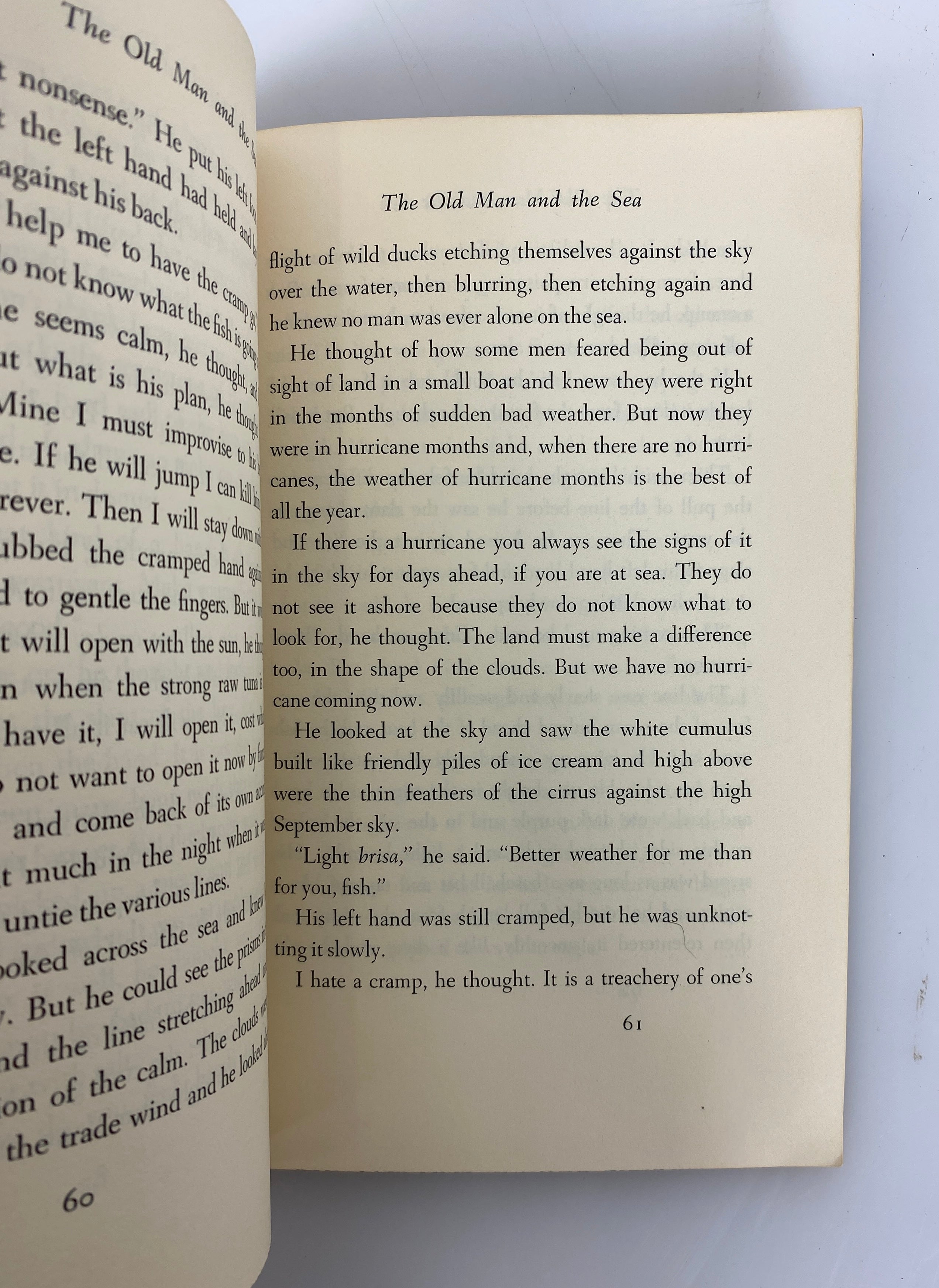 2 Hemingway The Old Man & the Sea/The Sun Also Rises Scribner Library 1952-54 SC