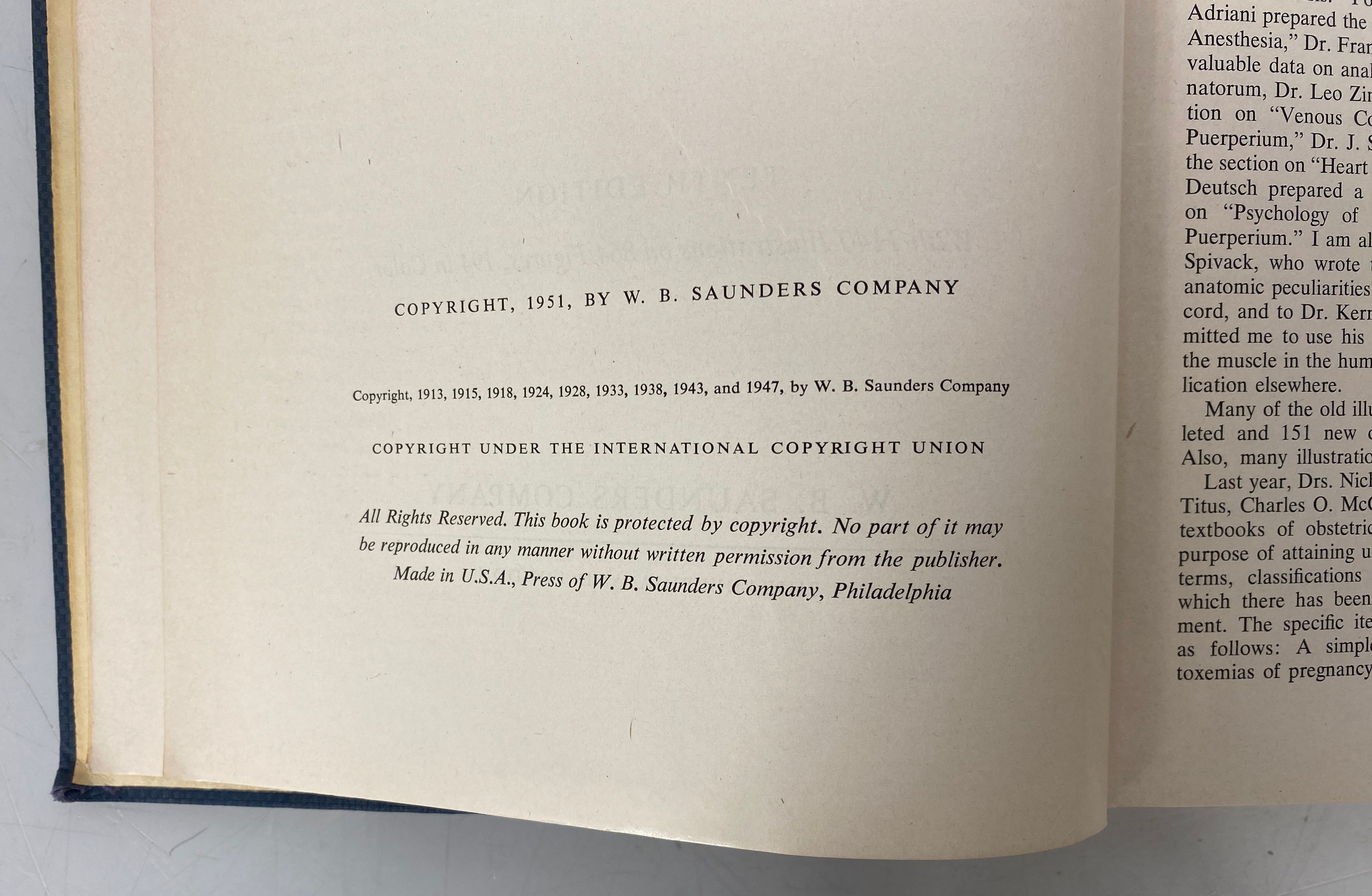 2 J.P. Greenhill: Principles & Practice of Obstetrics/Office Gynecology 1951-54