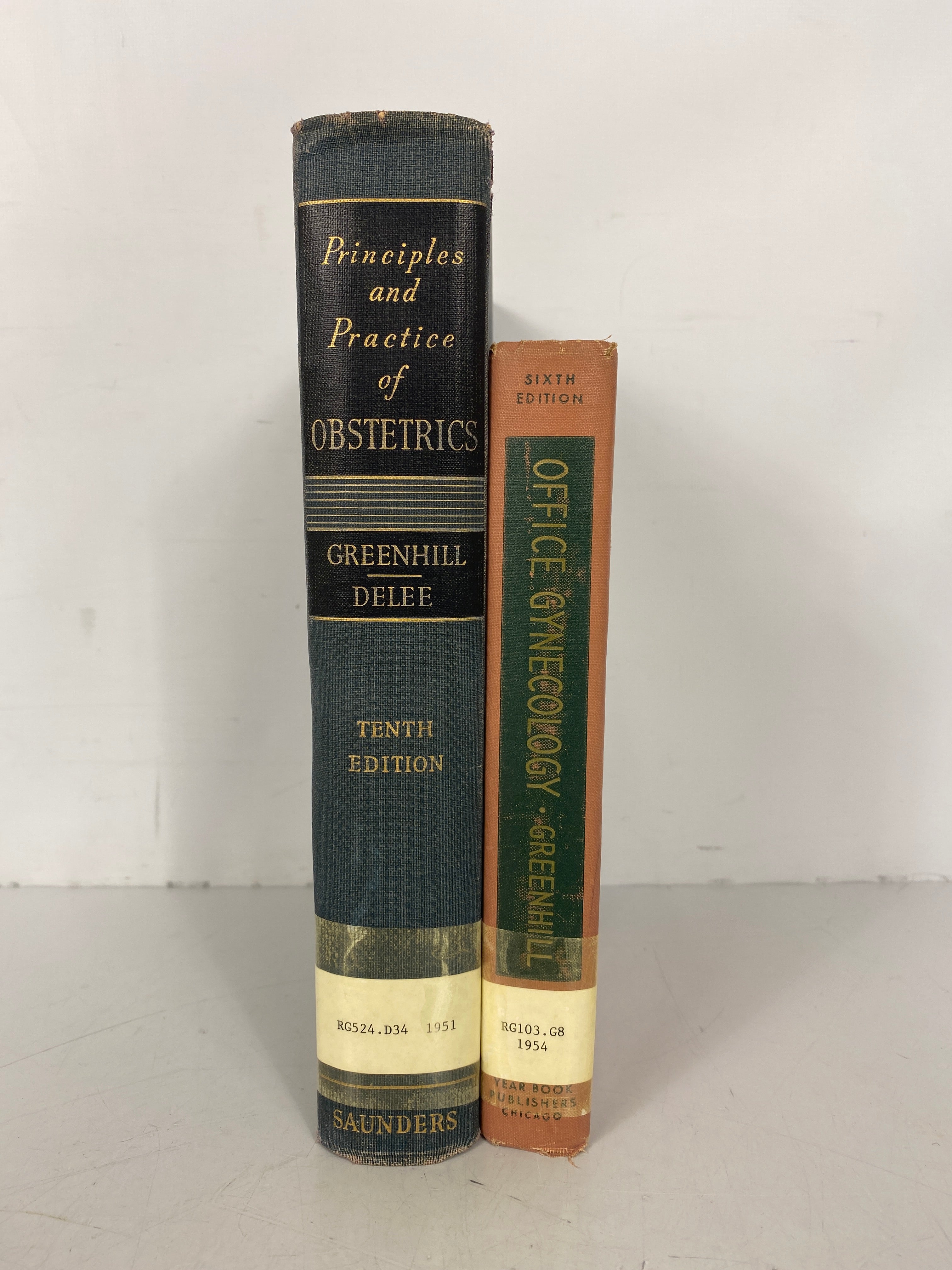 2 J.P. Greenhill: Principles & Practice of Obstetrics/Office Gynecology 1951-54