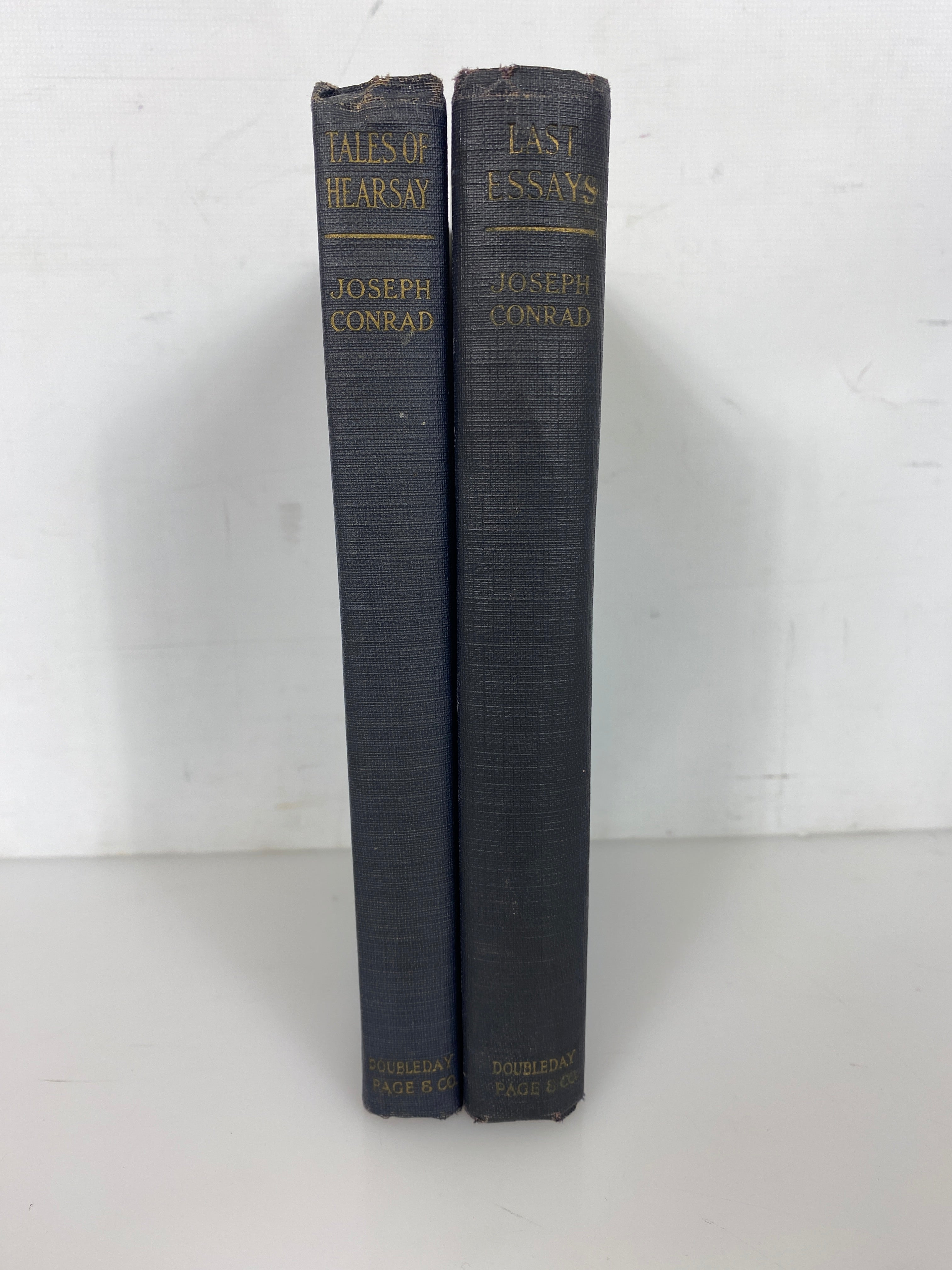 2 Joseph Conrad First Editions: Last Essays/Tales of Hearsay 1925-26 HC