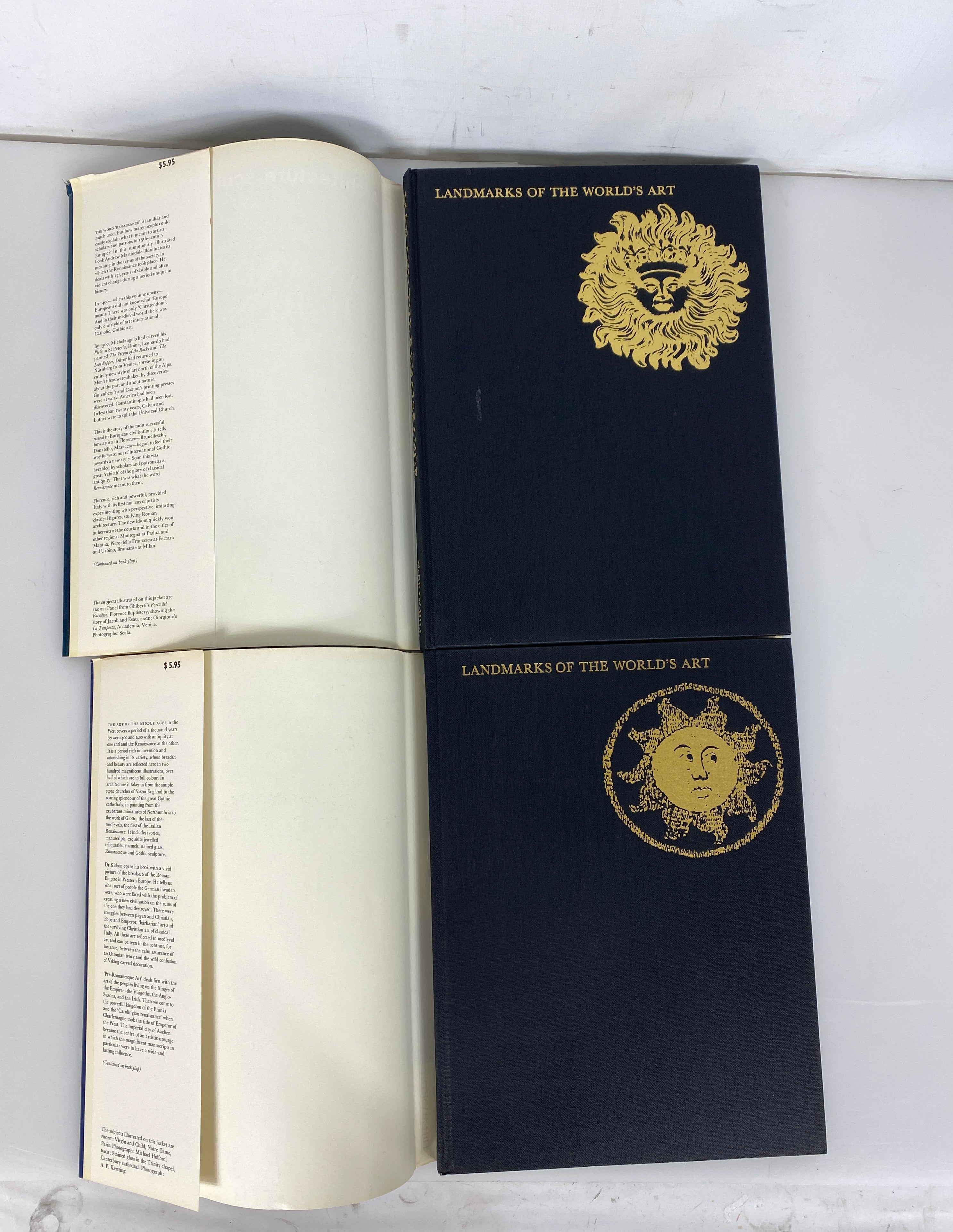 2 Landmarks of the World's Art: Man & the Renaissance/The Medieval World HCDJ