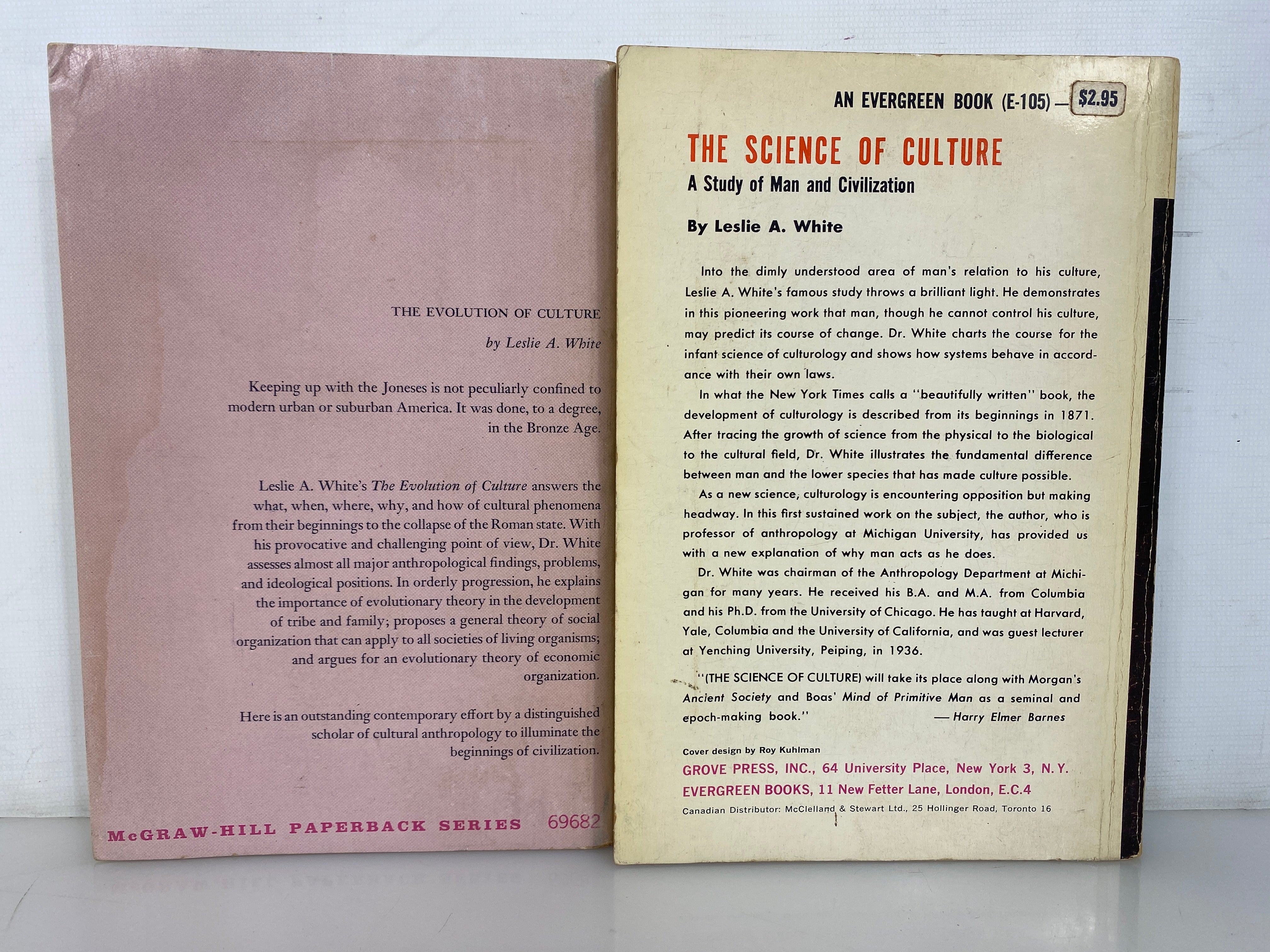 2 Leslie A. White: The Science of Culture/The Evolution of Culture 1949-59 SC