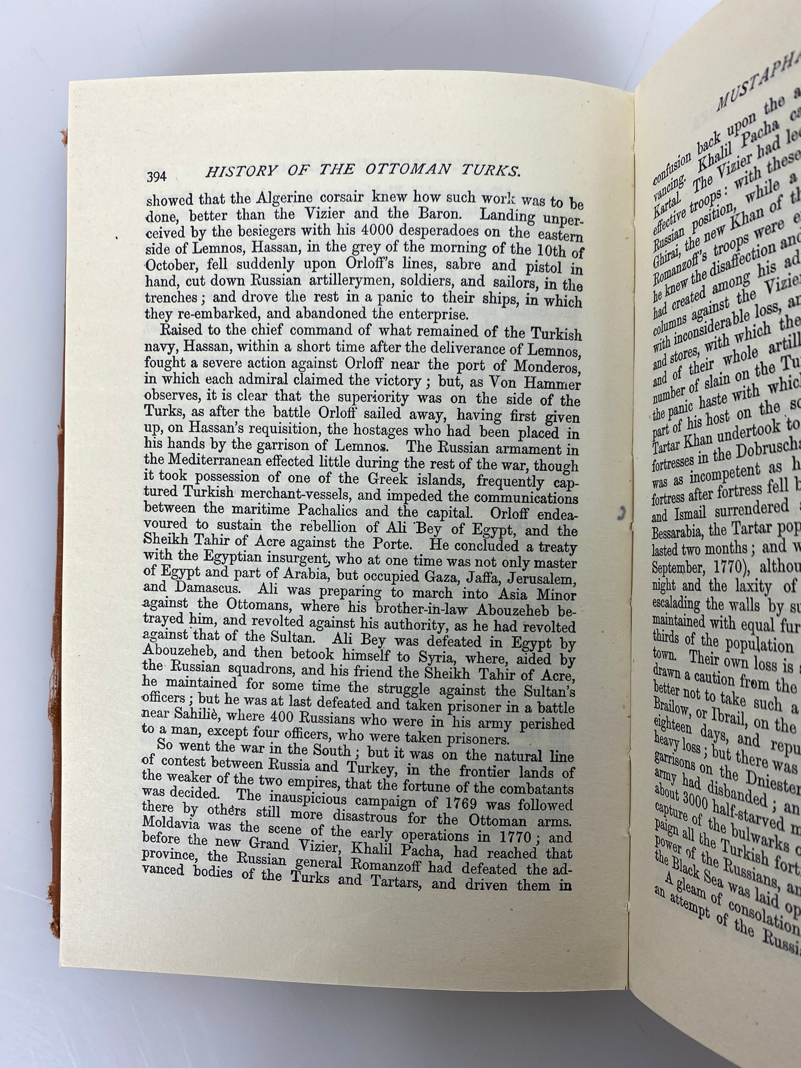2 Ottoman Empire Volumes: Edward Creasy/William Miller 1961-1966 Ex-Library HC