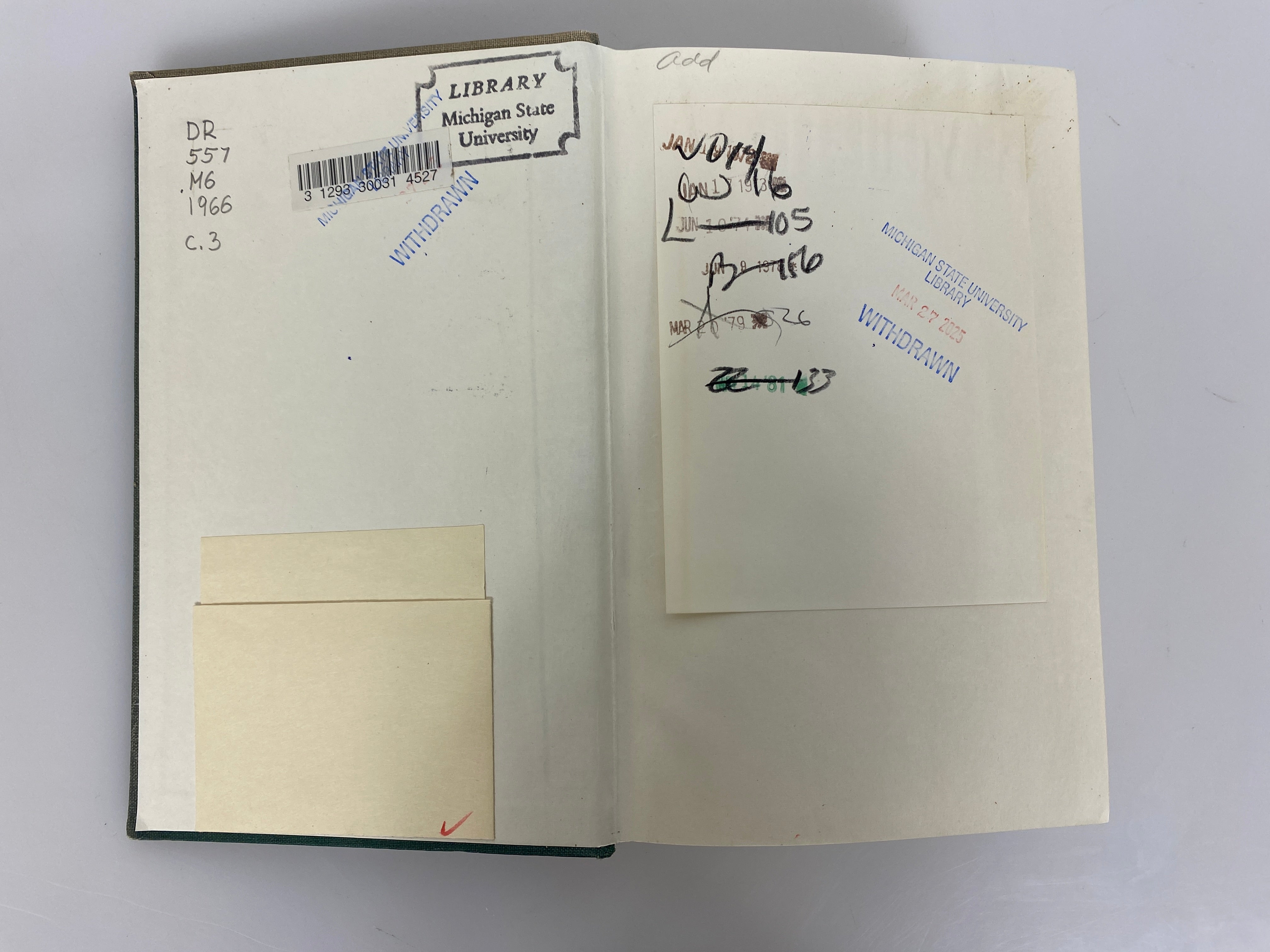 2 Ottoman Empire Volumes: Edward Creasy/William Miller 1961-1966 Ex-Library HC