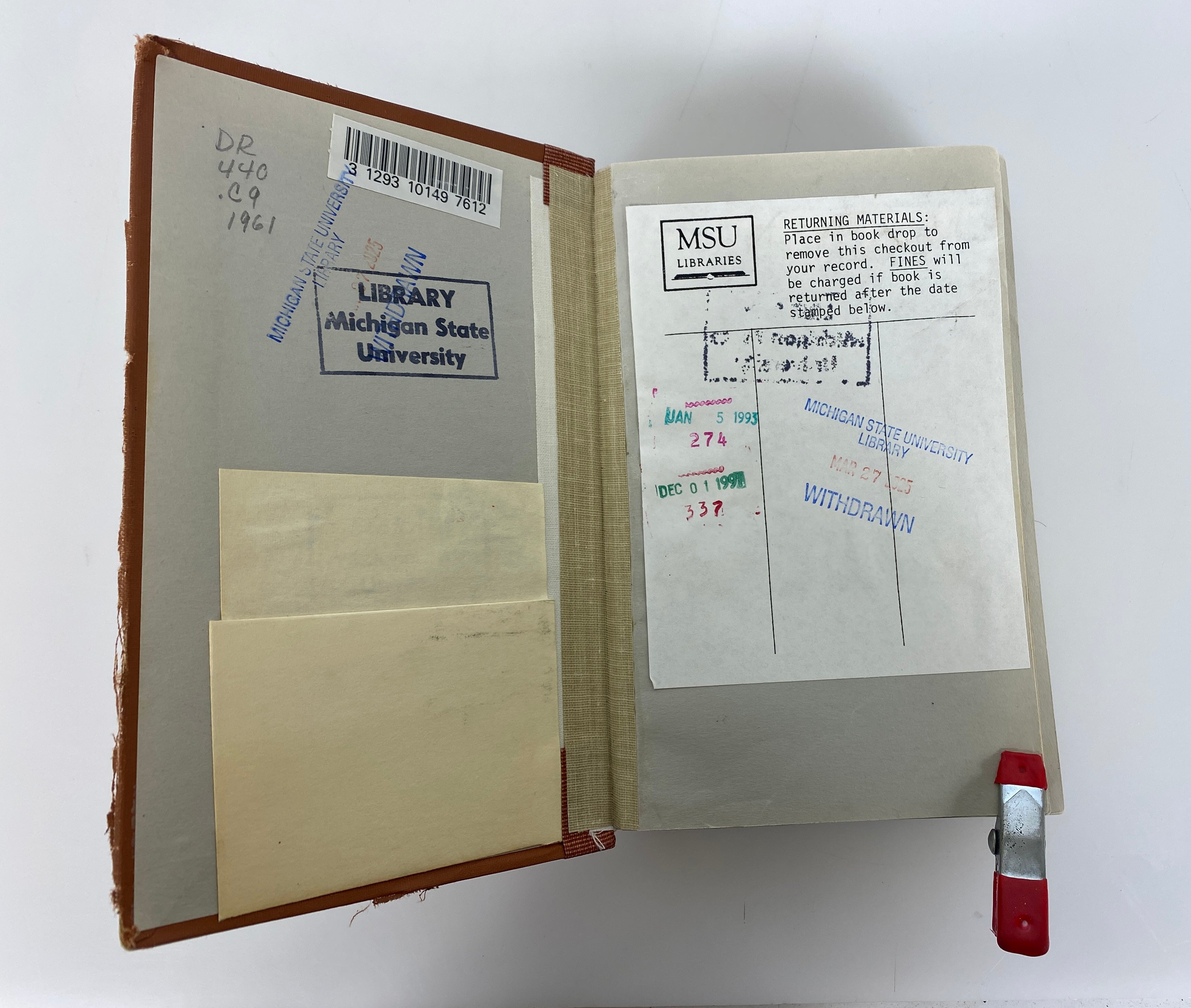 2 Ottoman Empire Volumes: Edward Creasy/William Miller 1961-1966 Ex-Library HC
