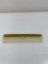 2 Piece Vintage Gold Tone Hairbrush and Gemlite Comb