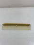 2 Piece Vintage Gold Tone Hairbrush and Gemlite Comb