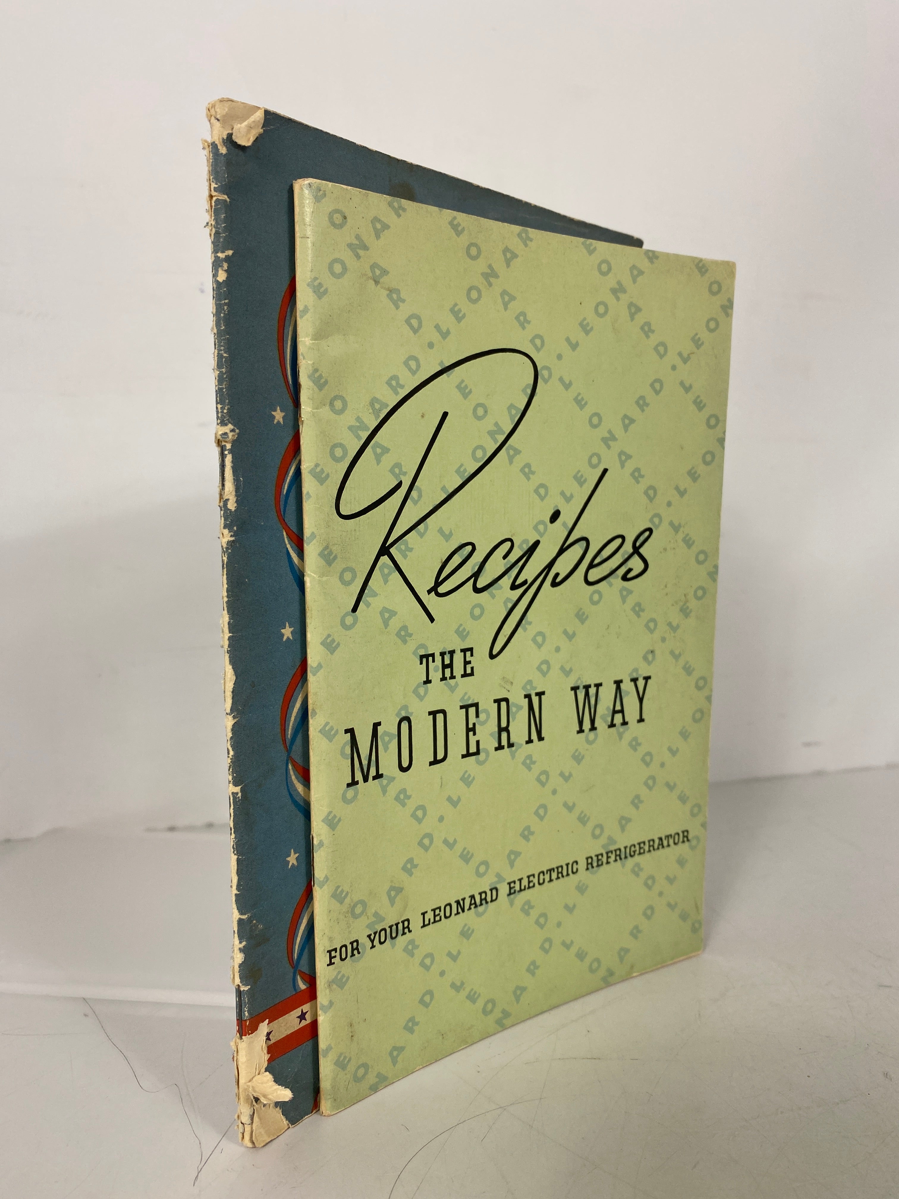 2 Recipe Books: For Your Leonard Electric Refrigerator/Crosley Refrigerator SC