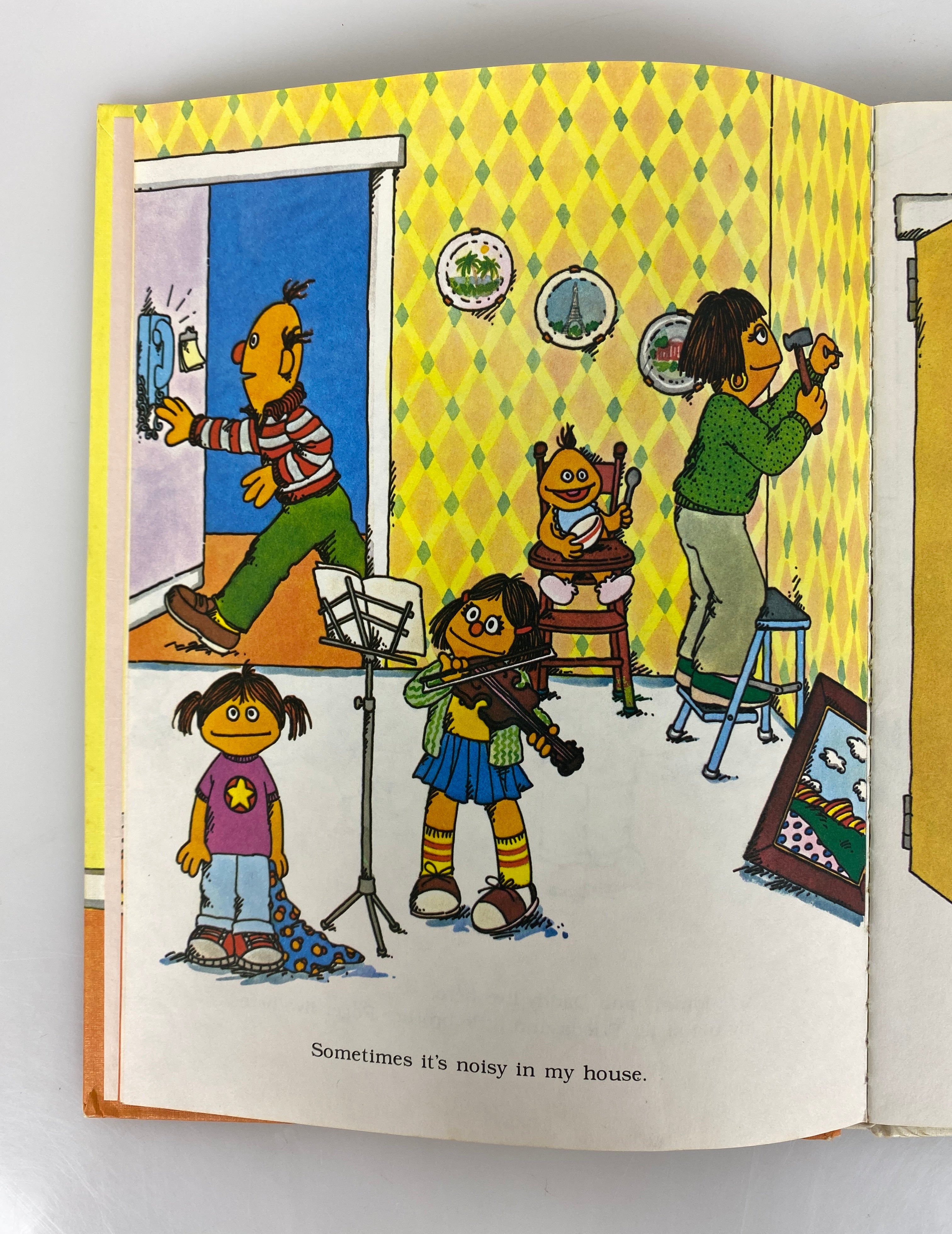 2 Sesame Street Book Club: Twiddlebugs' Dream House/If I Lived Alone 1980-83 HC