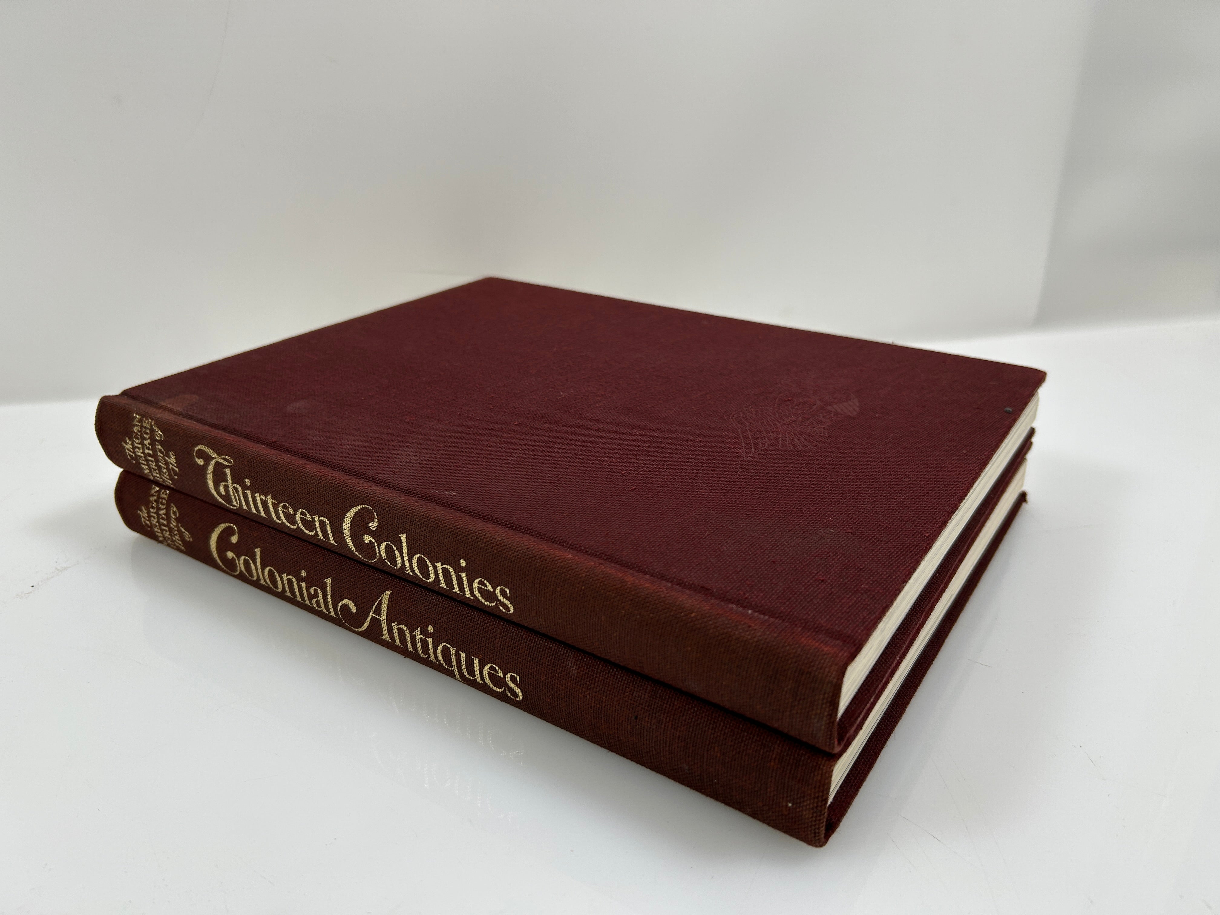 2 Sets American Heritage History: Colonial America/Rise of the Republic HC SC