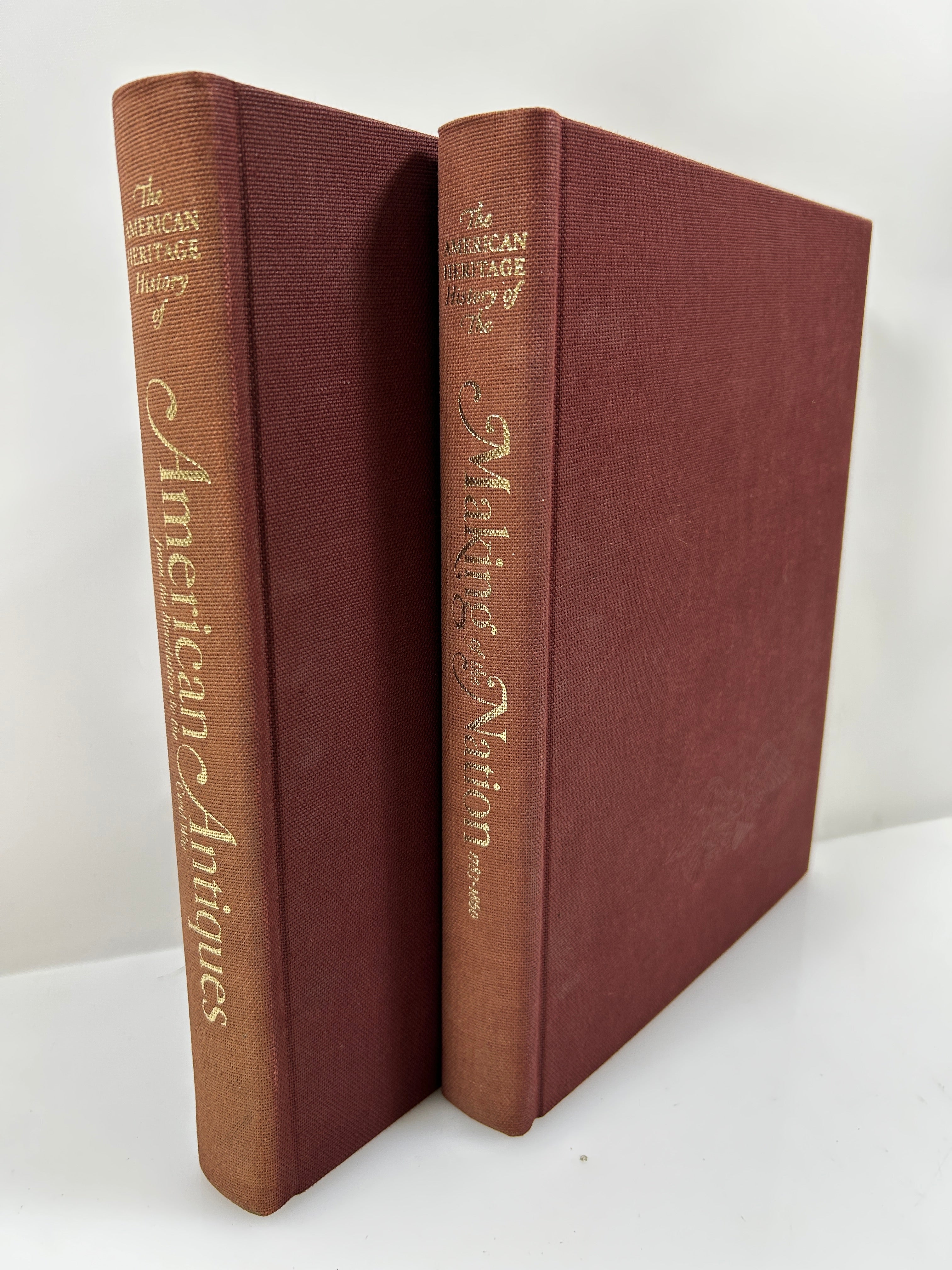 2 Sets American Heritage History: Colonial America/Rise of the Republic HC SC