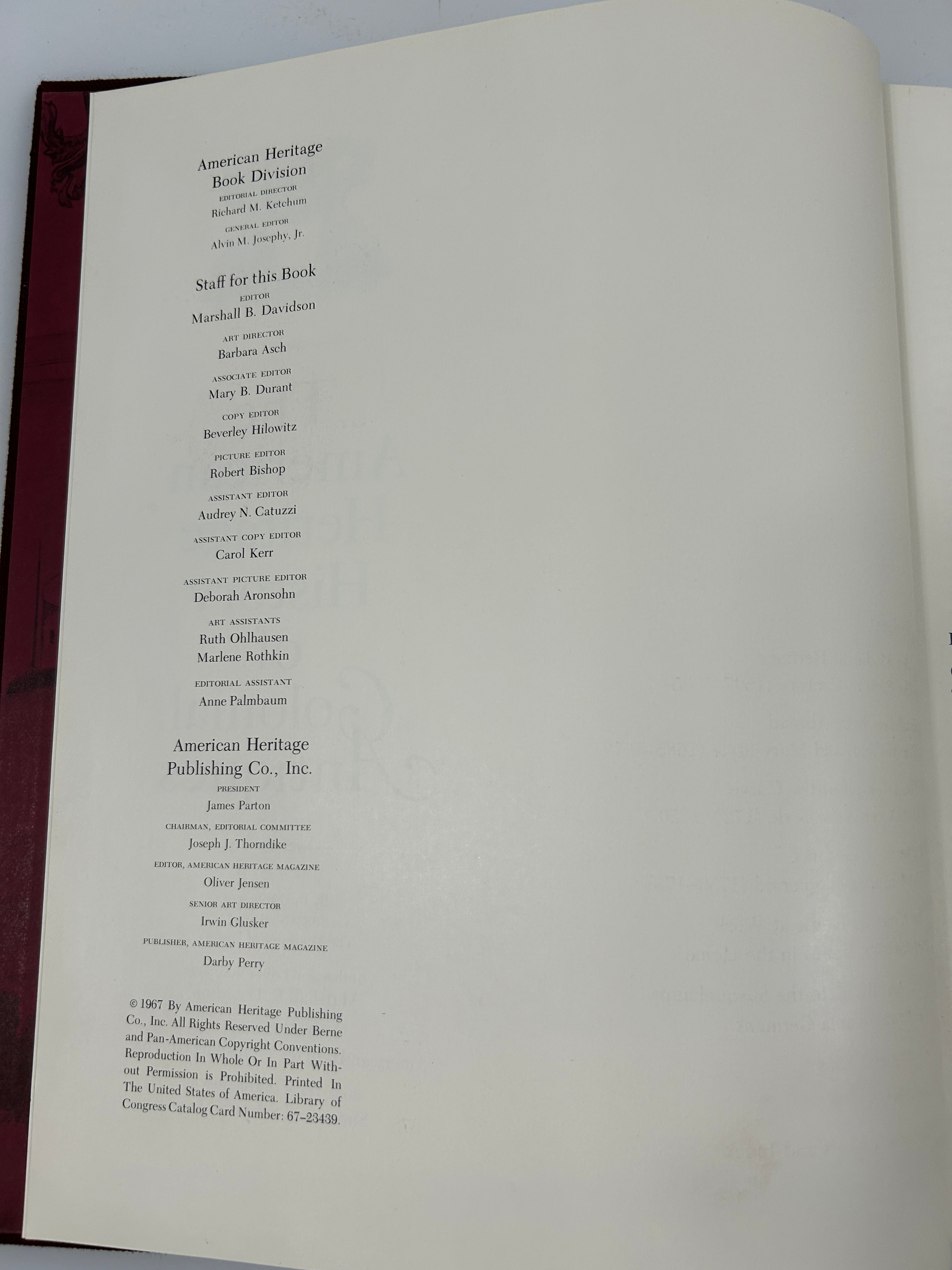 2 Sets American Heritage History: Colonial America/Rise of the Republic HC SC