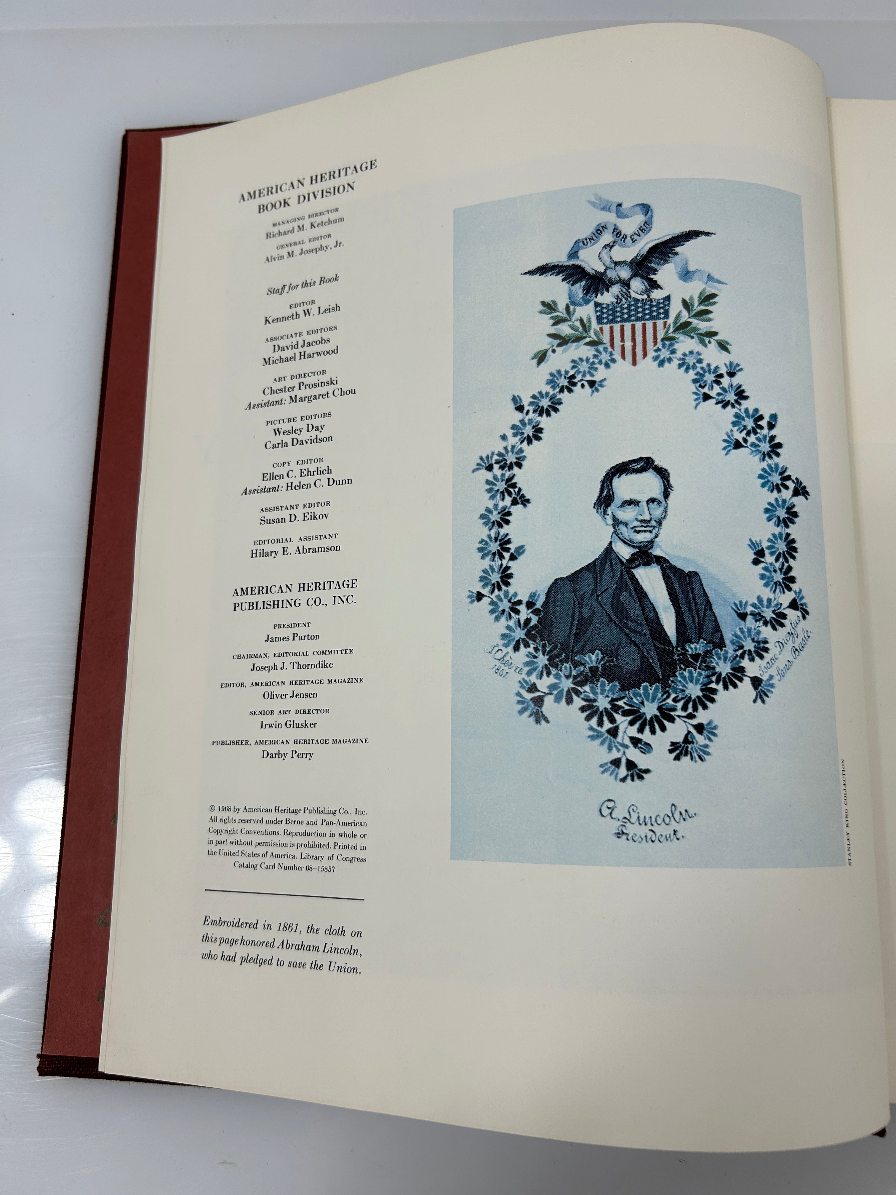 2 Sets American Heritage History: Colonial America/Rise of the Republic HC SC