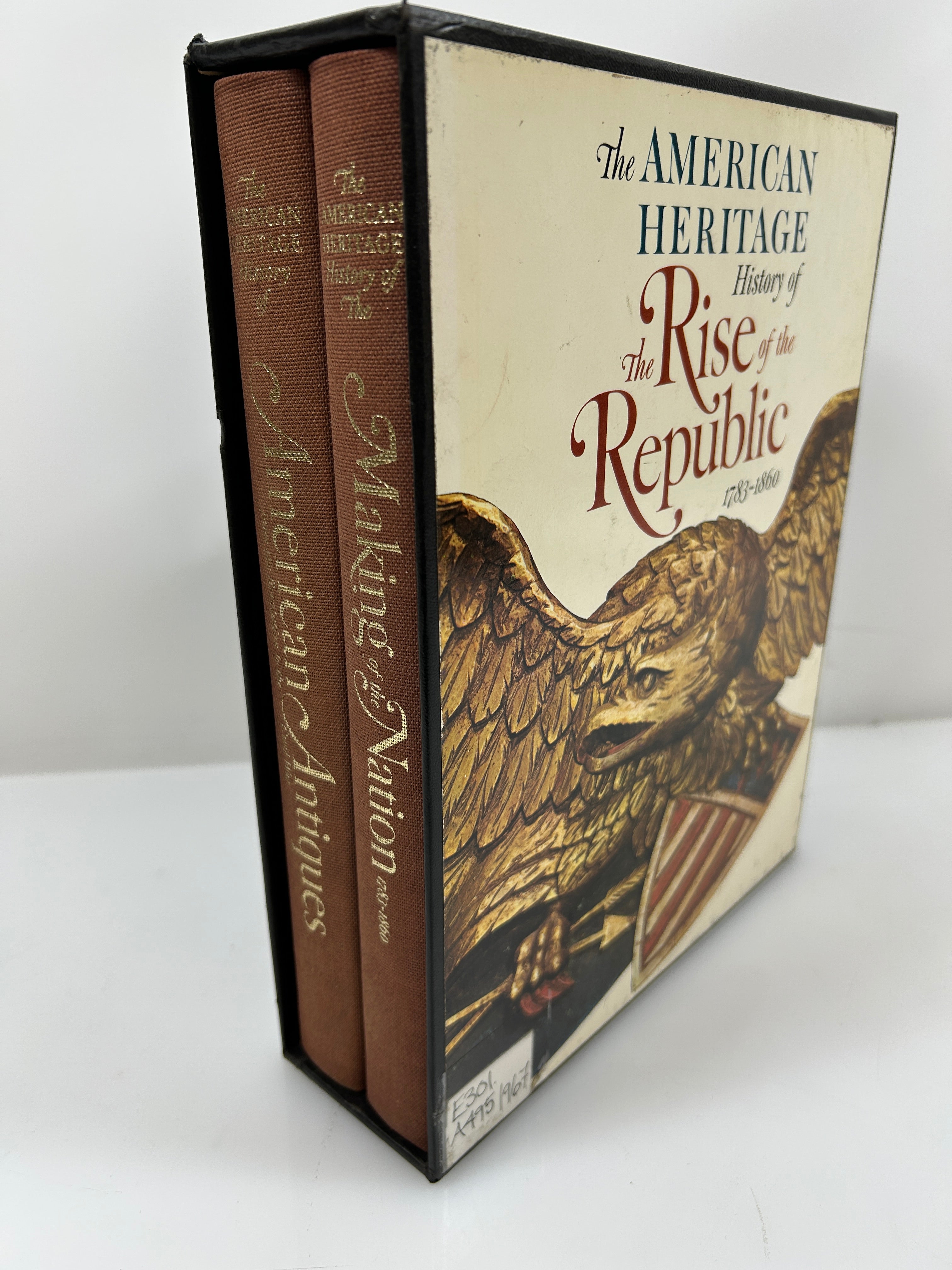 2 Sets American Heritage History: Colonial America/Rise of the Republic HC SC