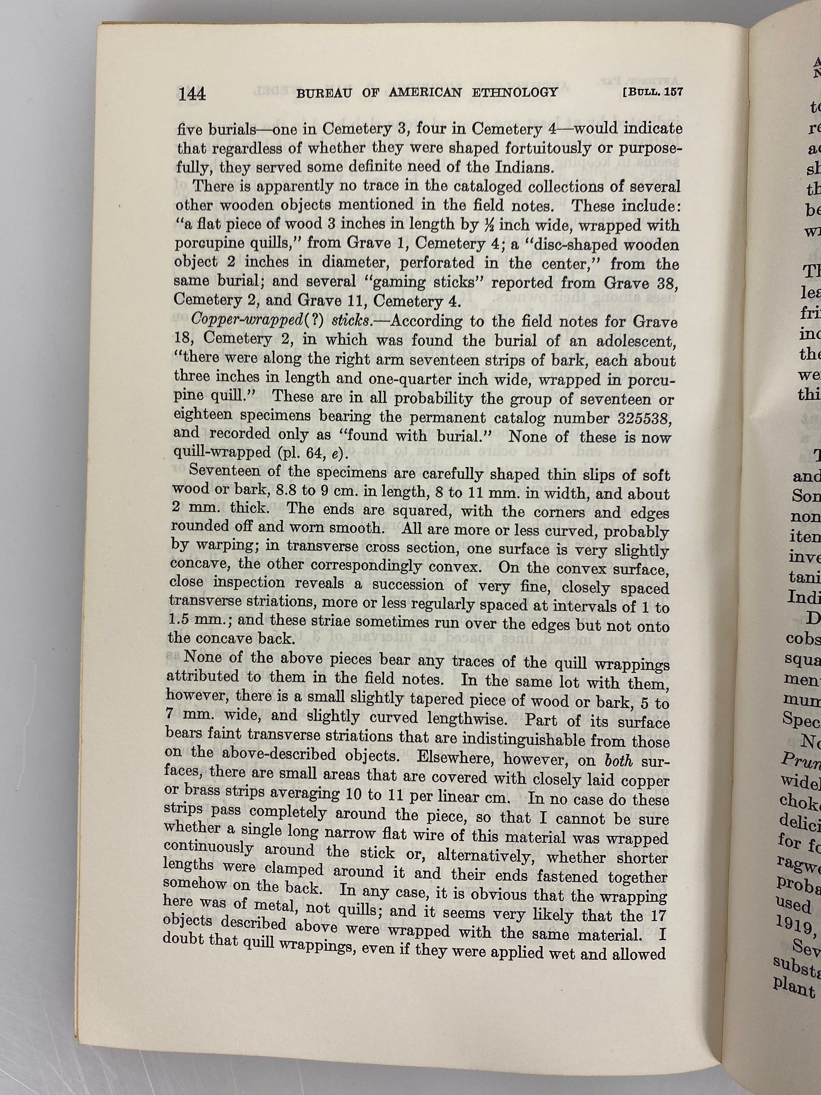 2 Smithsonian Institution Anthropological Papers 43-48/49-56 SC Bulletins