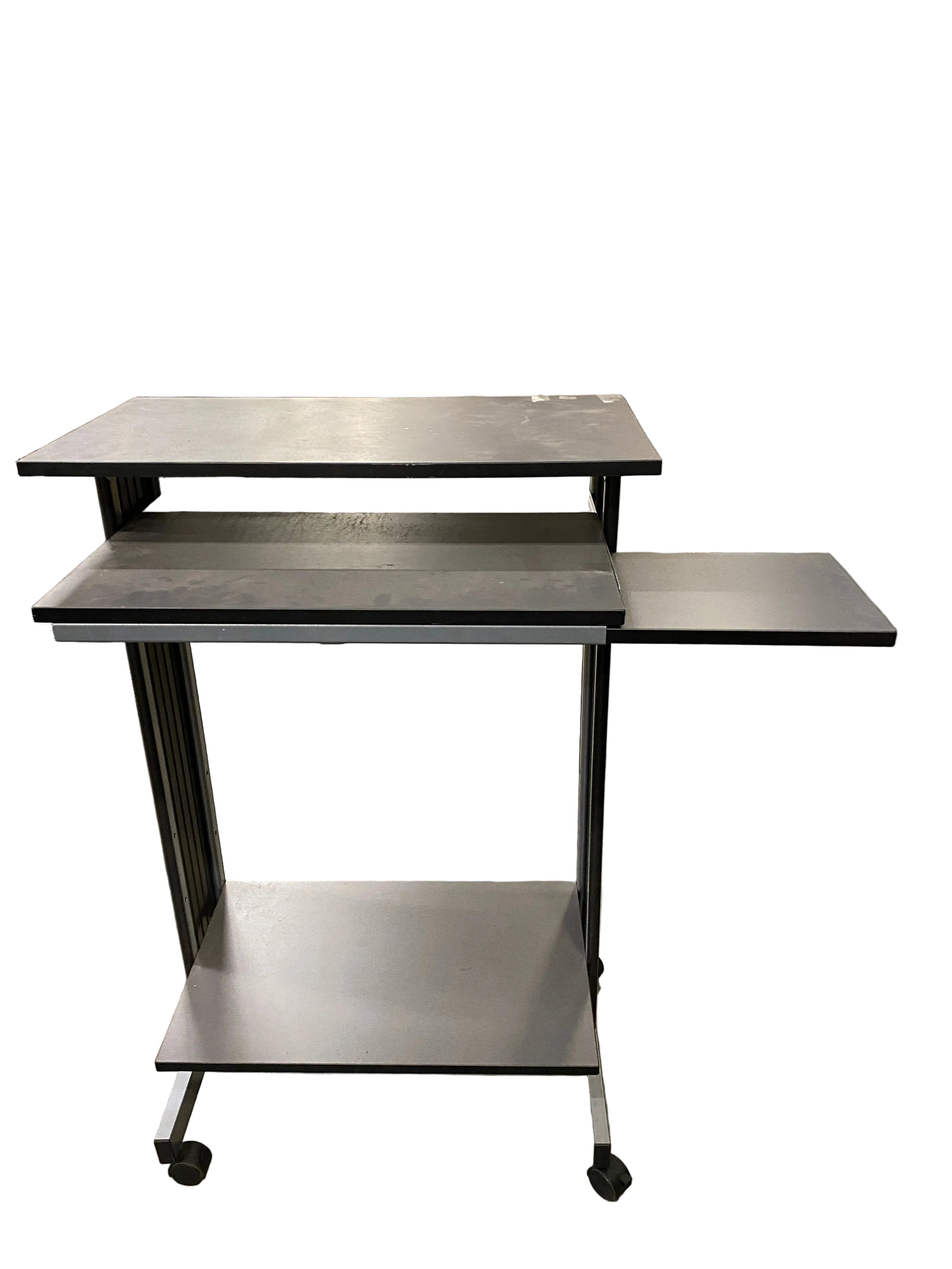 2 Tiered Computer Cart