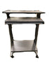 2 Tiered Computer Cart