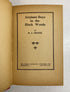2 Vintage Airplane Boys Books: At Belize/In the Black Woods EJ Craine 1932 HC