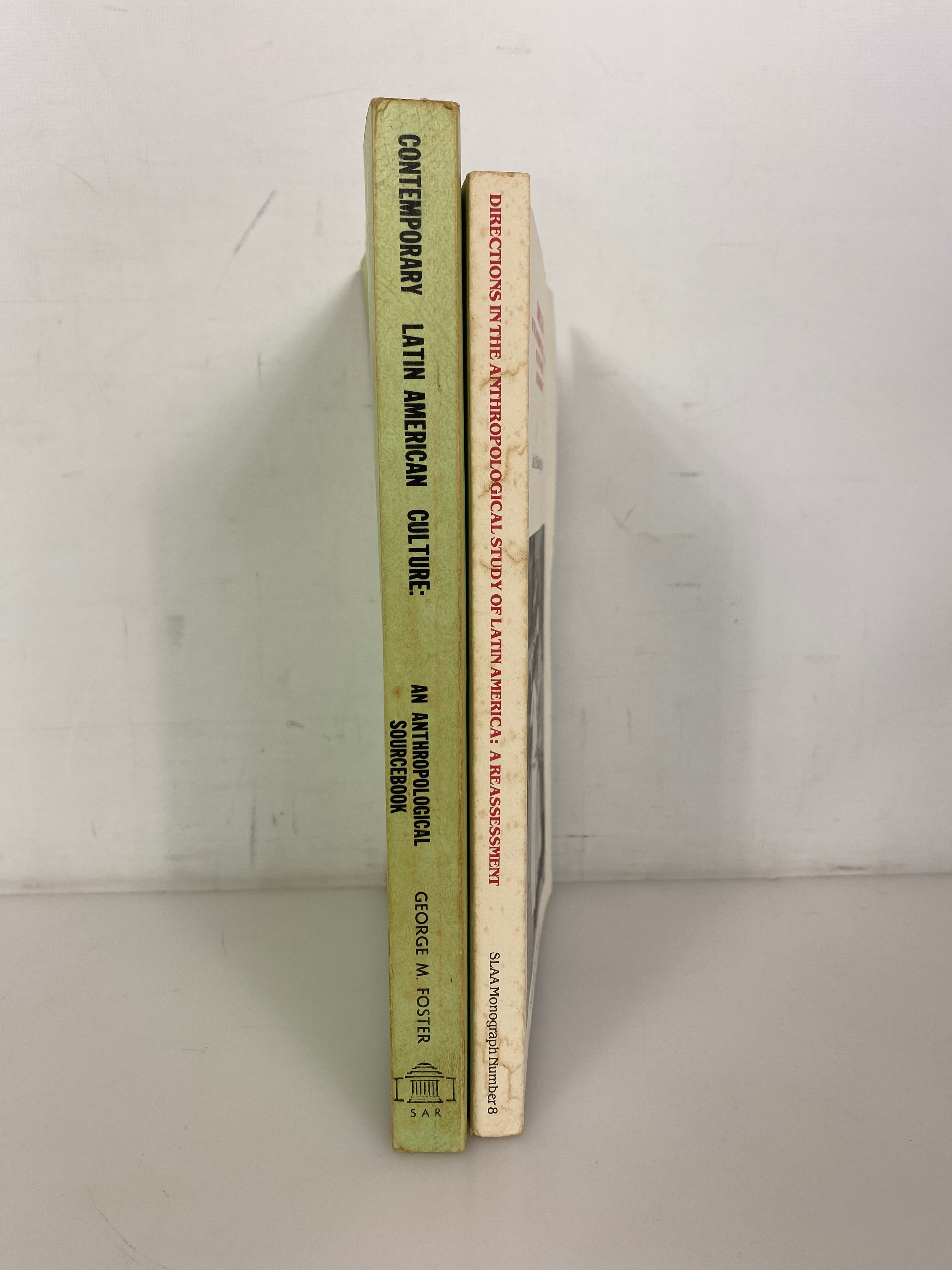 2 Vintage Anthropological Studies of Latin America by Foster/Rollwagen SC