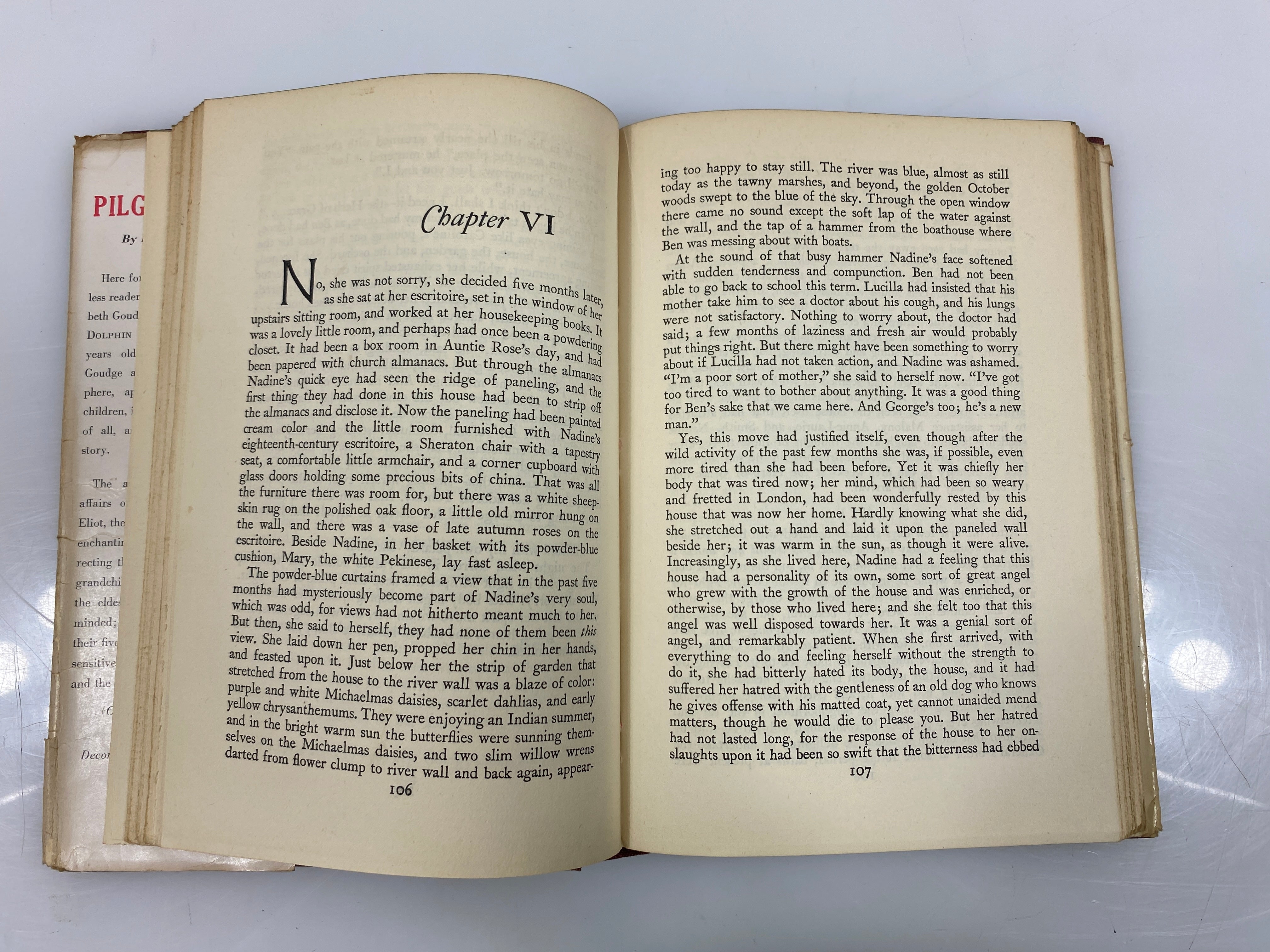 2 Vintage Elizabeth Goudge: Green Dolphin Street/Pilgrim's Inn HC DJ BCE