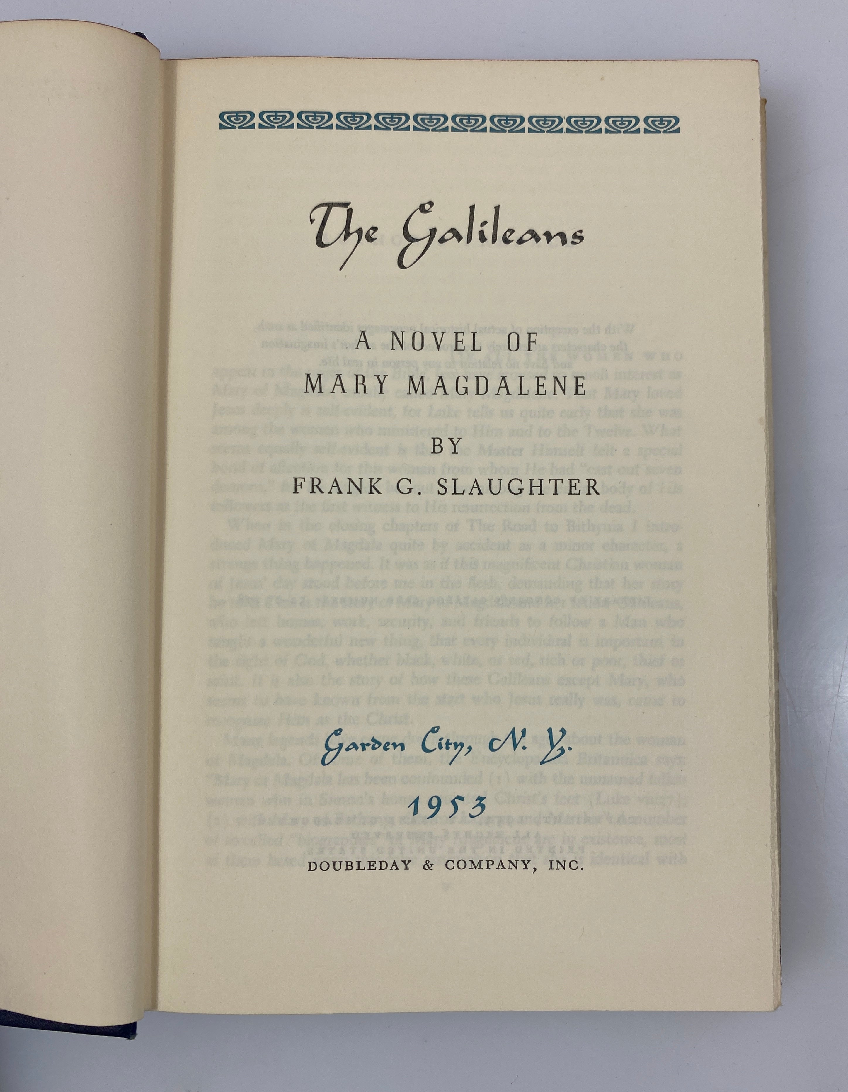 2 Vintage Frank Slaughter: The Stubborn Heart/The Galileans HC DJ BCE