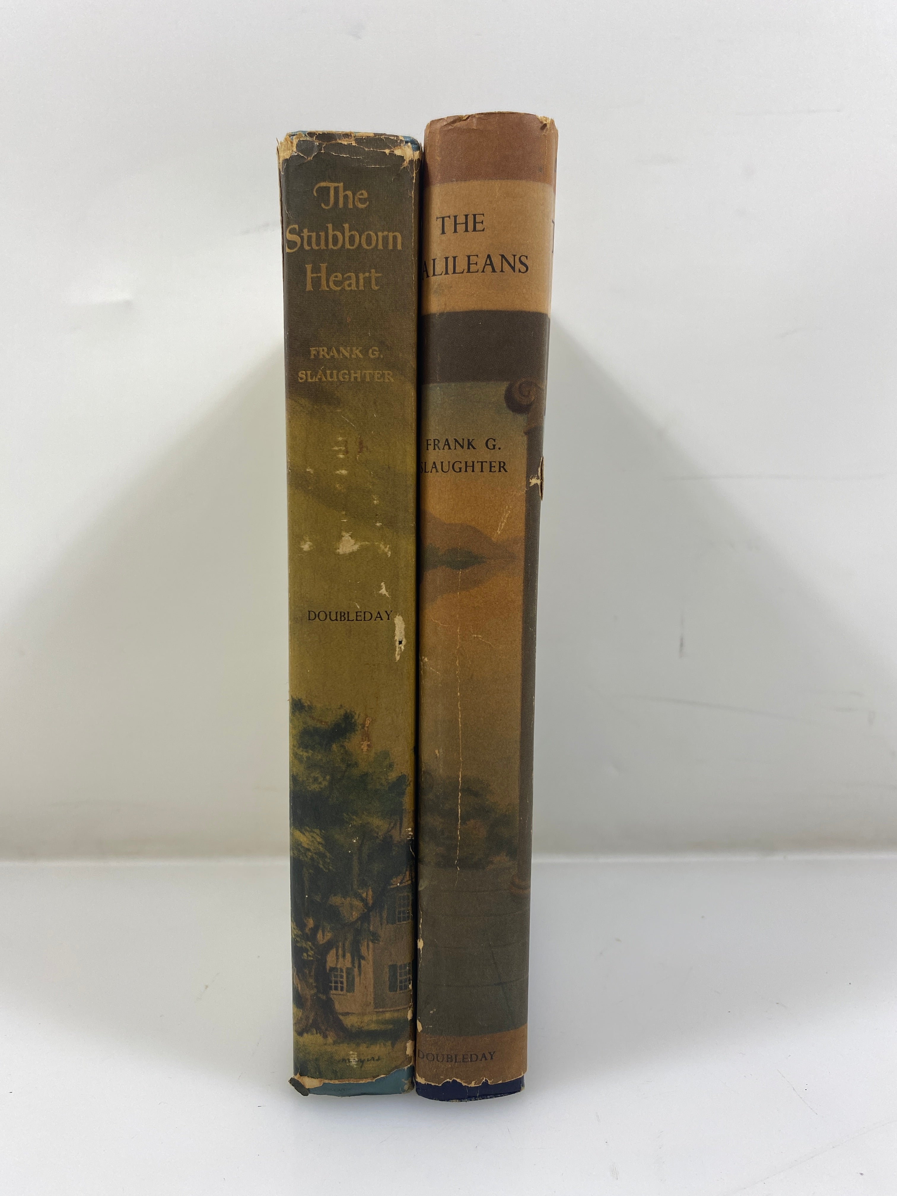 2 Vintage Frank Slaughter: The Stubborn Heart/The Galileans HC DJ BCE