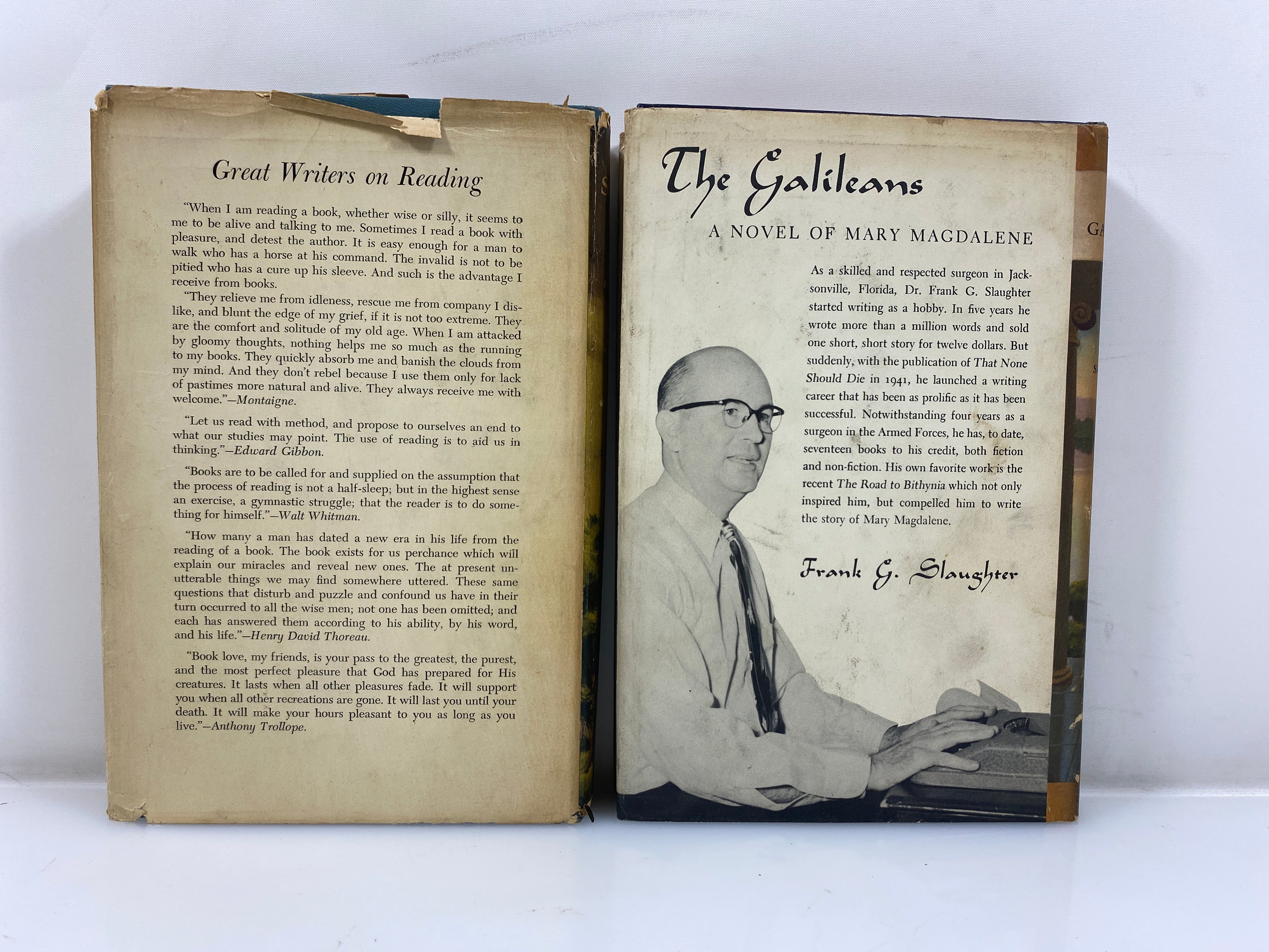 2 Vintage Frank Slaughter: The Stubborn Heart/The Galileans HC DJ BCE