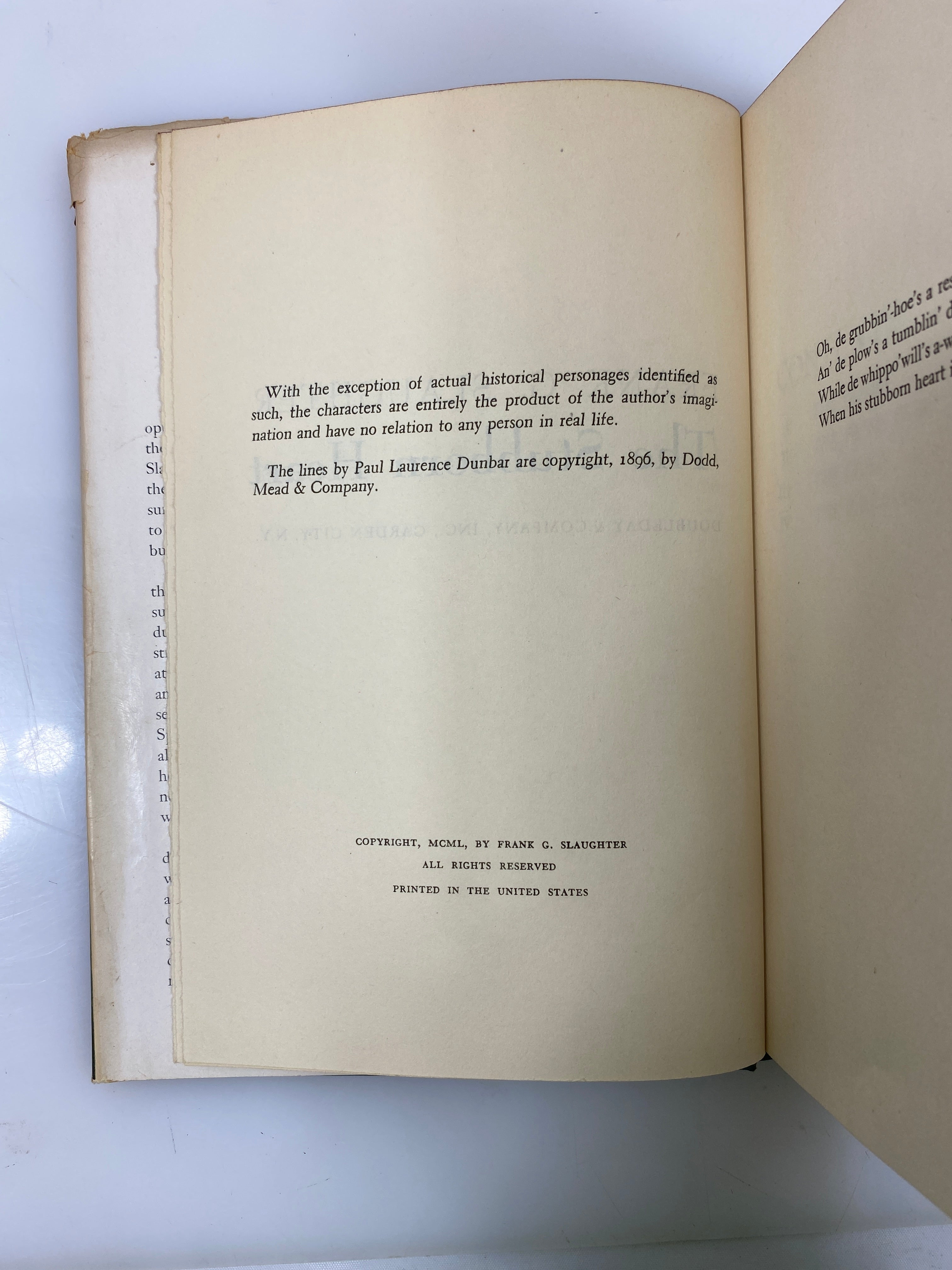 2 Vintage Frank Slaughter: The Stubborn Heart/The Galileans HC DJ BCE