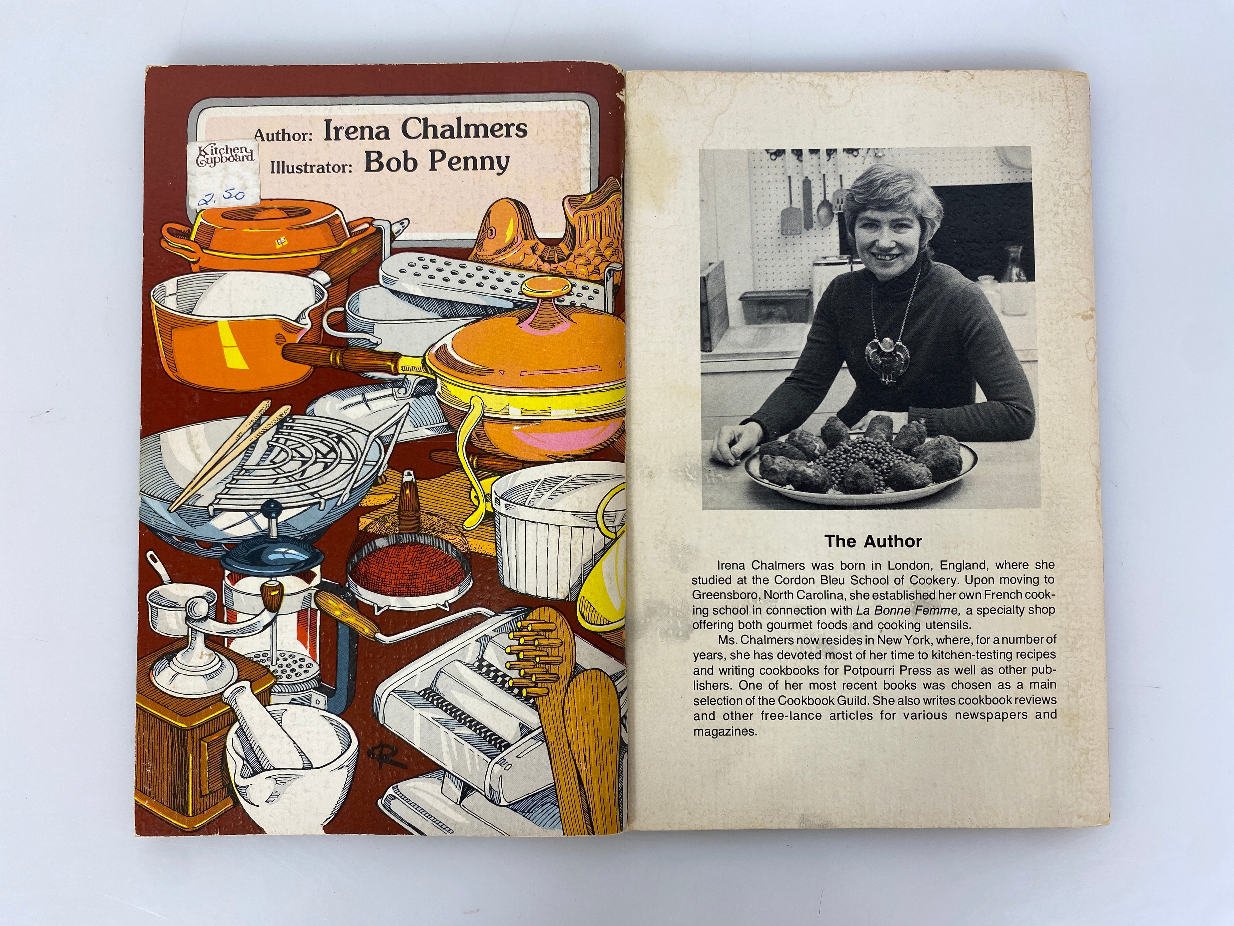 2 Vintage Irene Chalmers Cook Booklets: Equipping the Kitchen/Chinese Cookery