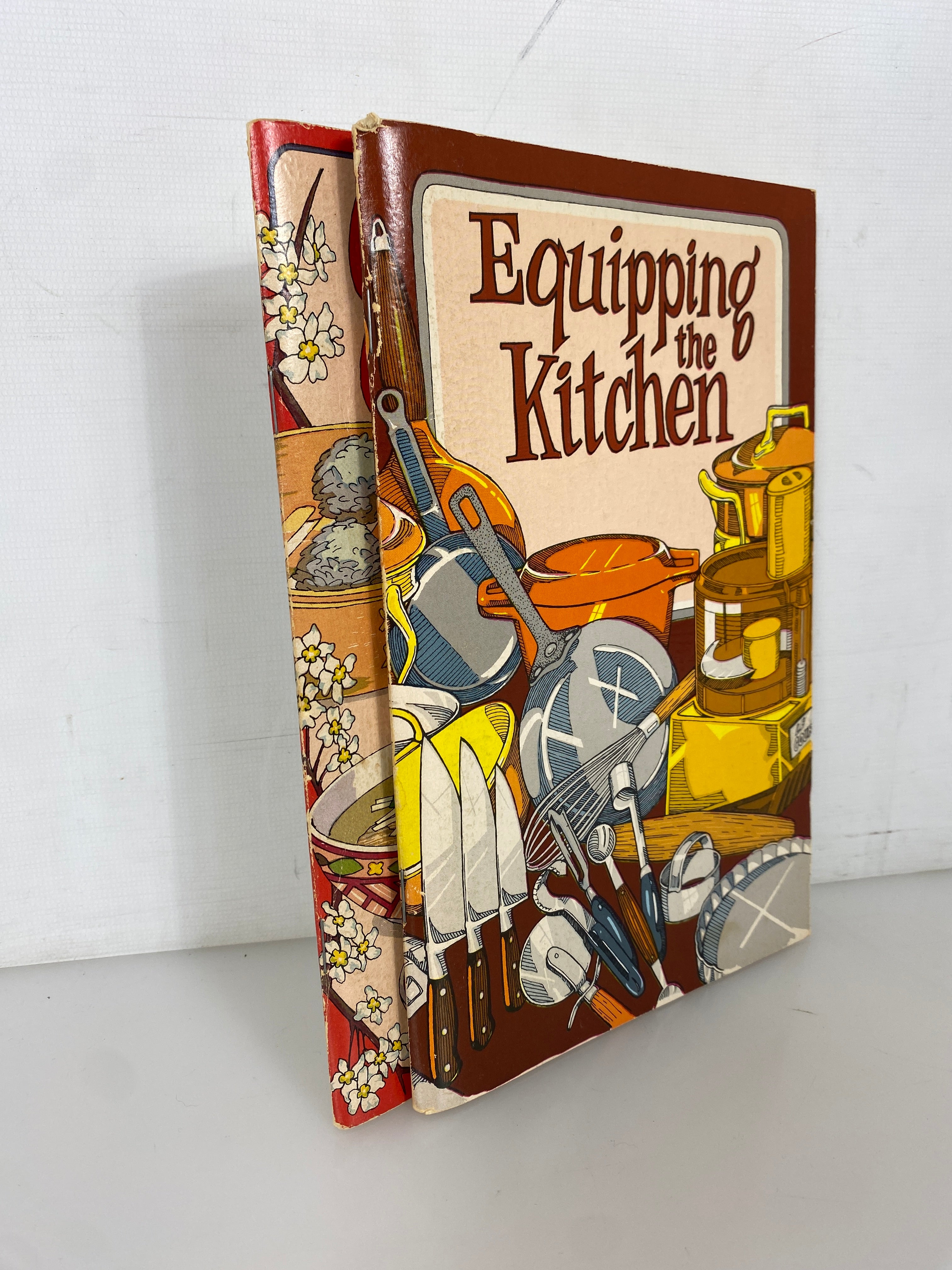 2 Vintage Irene Chalmers Cook Booklets: Equipping the Kitchen/Chinese Cookery